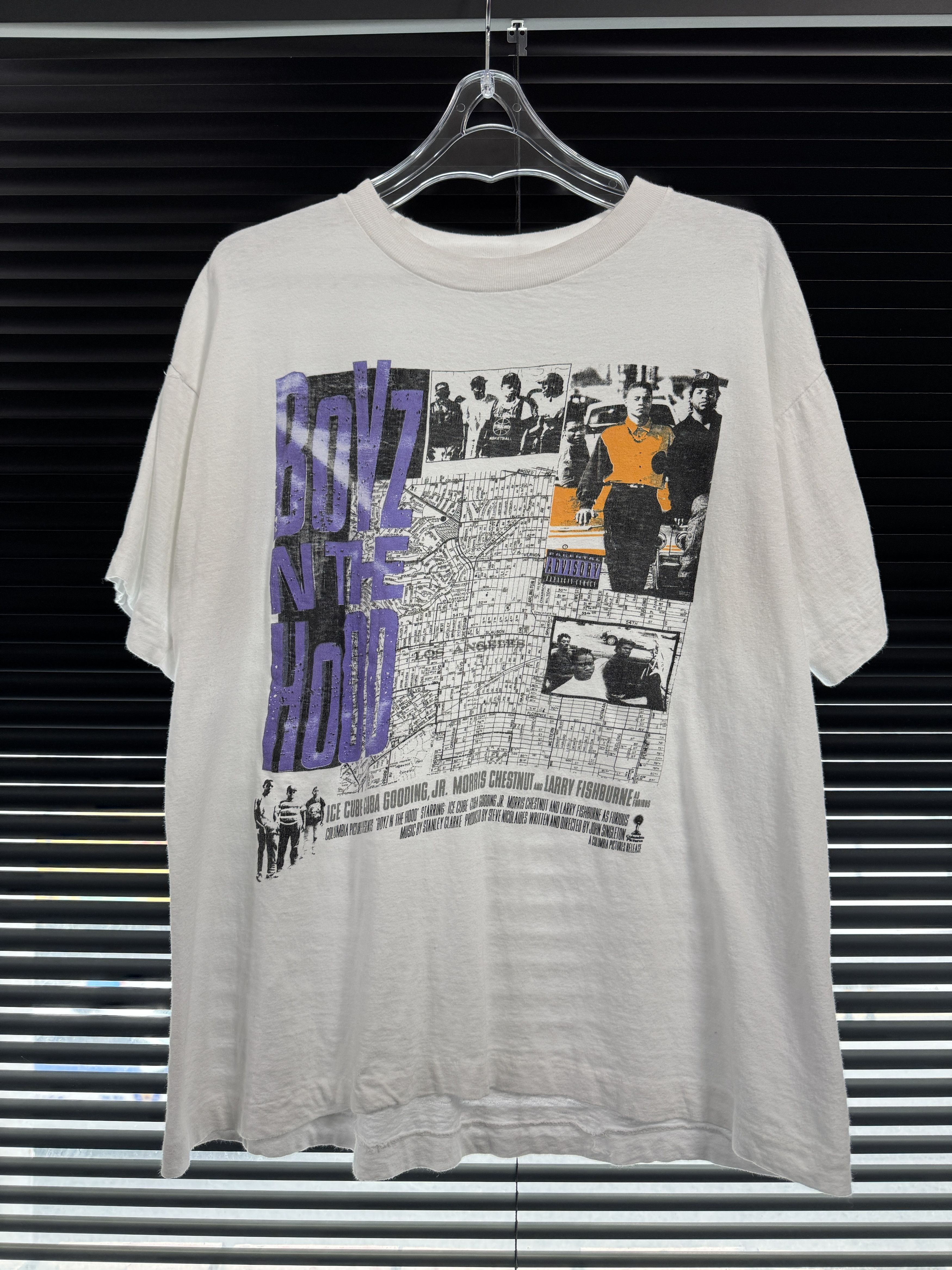 Rap Tees Vintage 90s Boyz N The Hood Promo Tee Size US XL / EU 56 / 4 - 1 Thumbnail