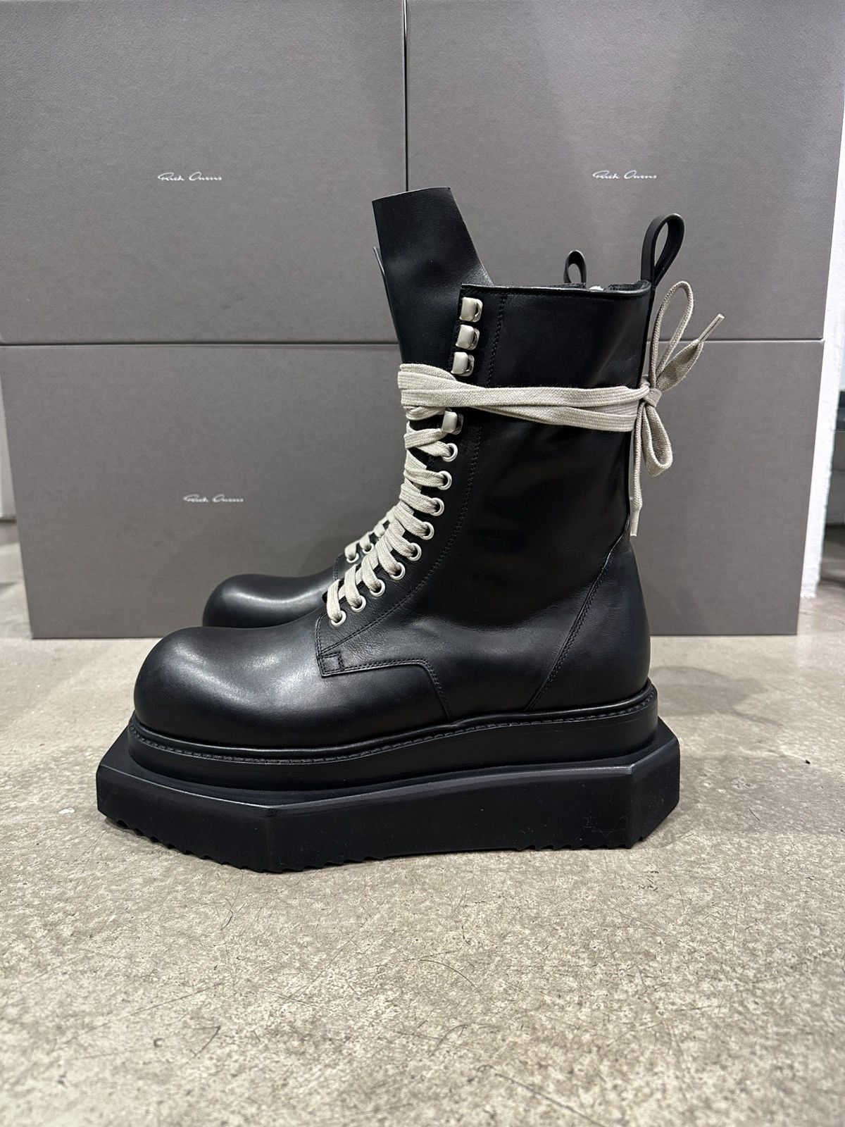 Rick Owens RICK OWENS - Turbo Cyclops Army Black Size US 10 / EU 43 - 3 Thumbnail