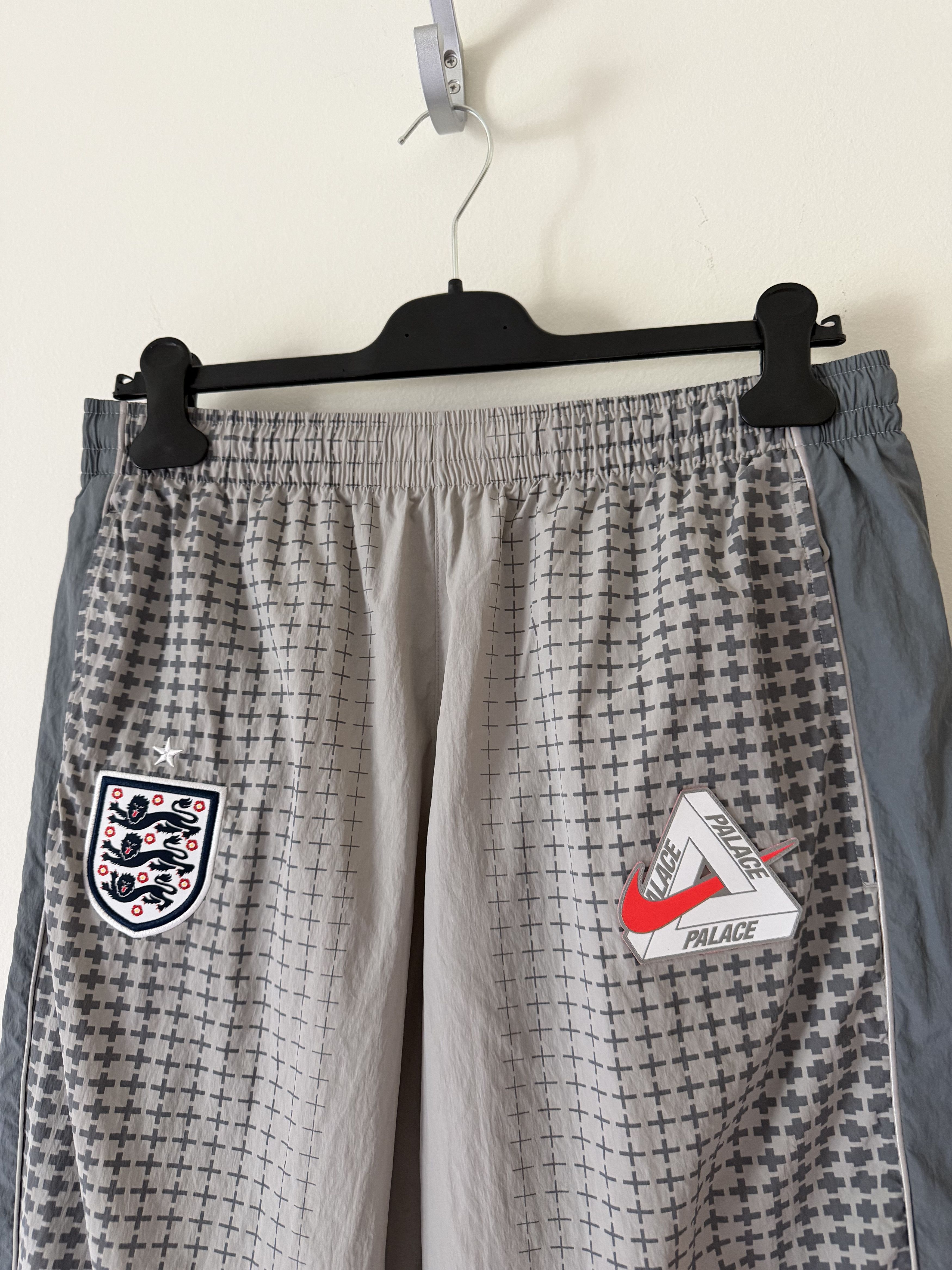Palace Palace Nike England Solo Swoosh Track Pants in Gray | Grailed