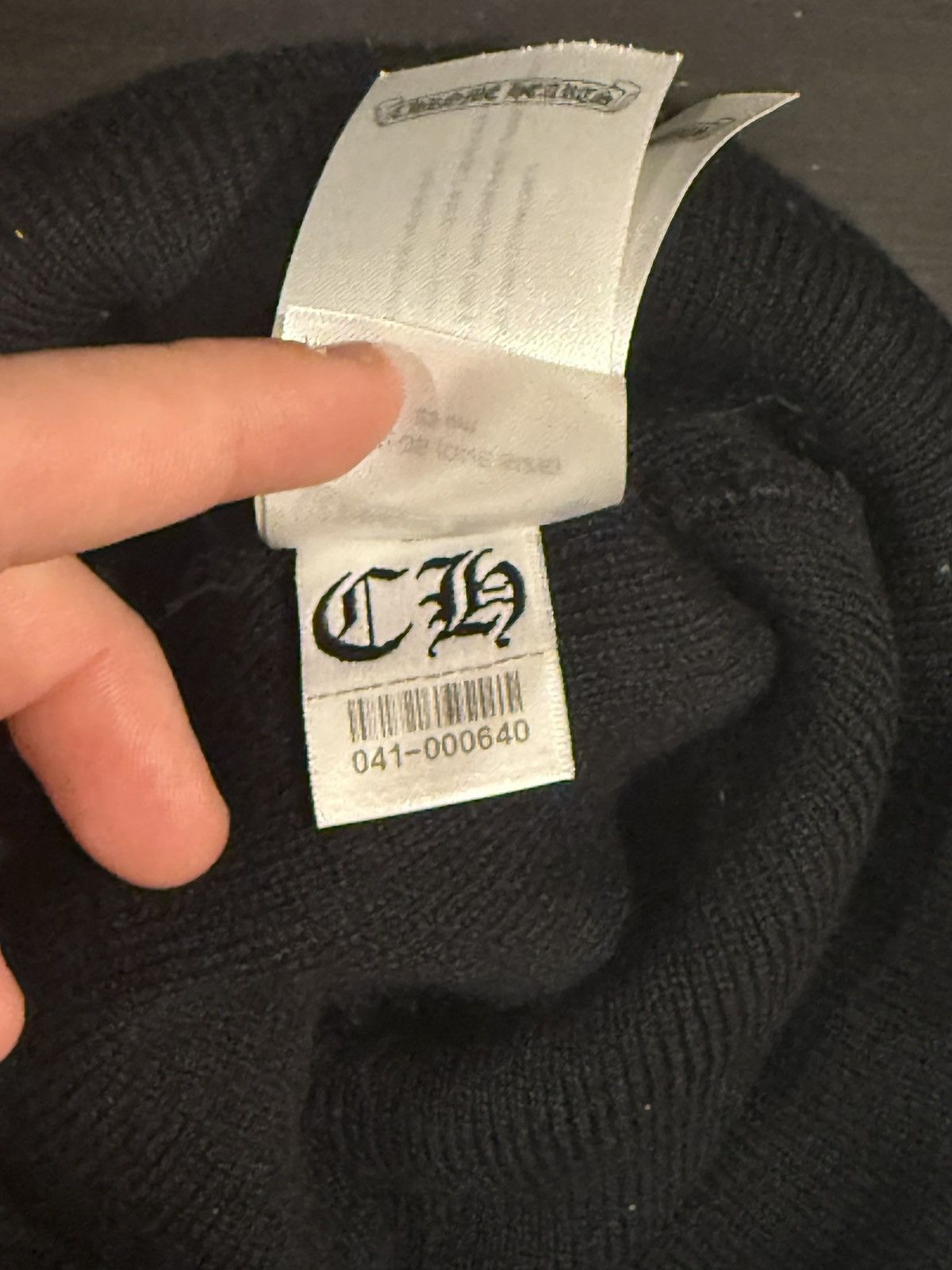 Chrome Hearts Chrome Hearts x Matty Boy Chomper Beanie Size ONE SIZE - 5 Thumbnail