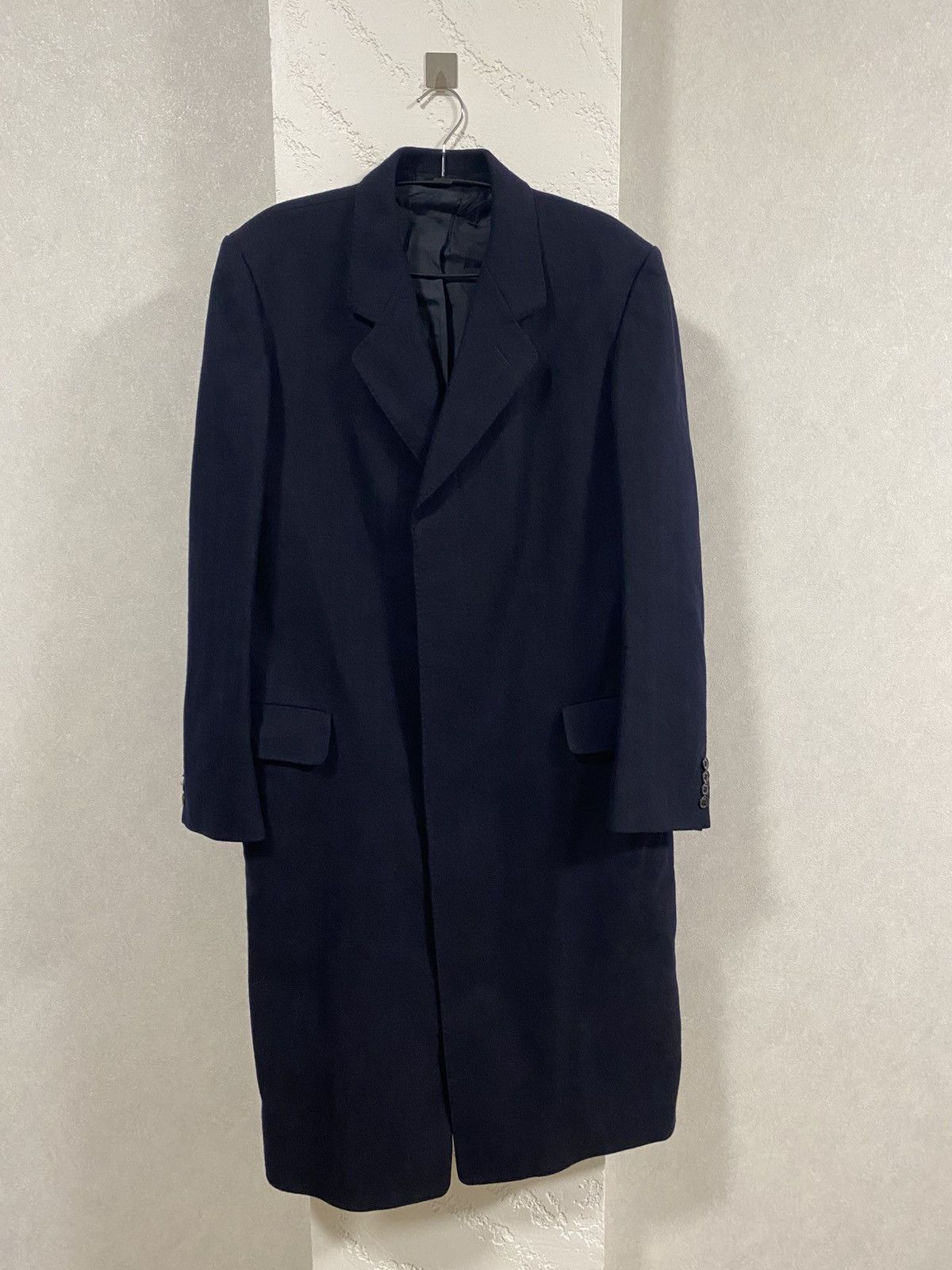 Christian Dior Monsieur Christian Dior Monsieur Vintage Herringbone Wool Coat Sz:42R Size US M / EU 48-50 / 2 - 1 Thumbnail