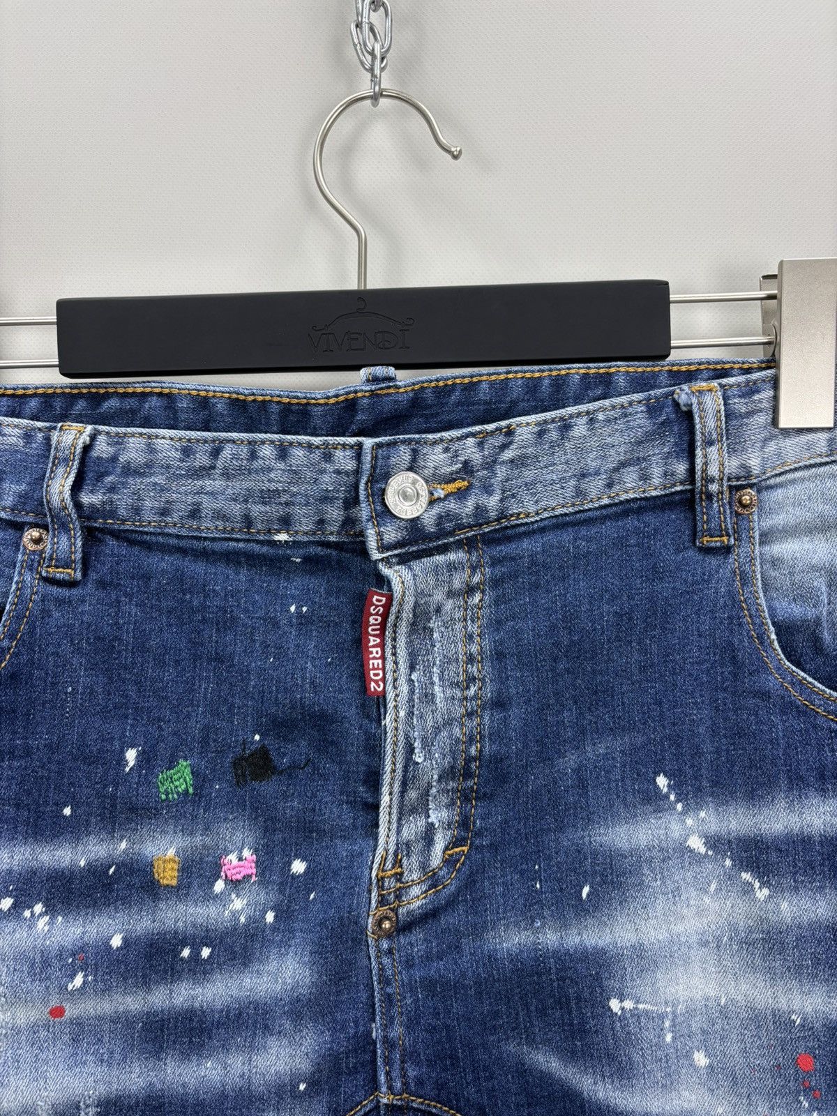 Dsquared2 Mens jeans Dsquared2 Size 54 Color Blue Size US 34 / EU 50 - 4 Thumbnail