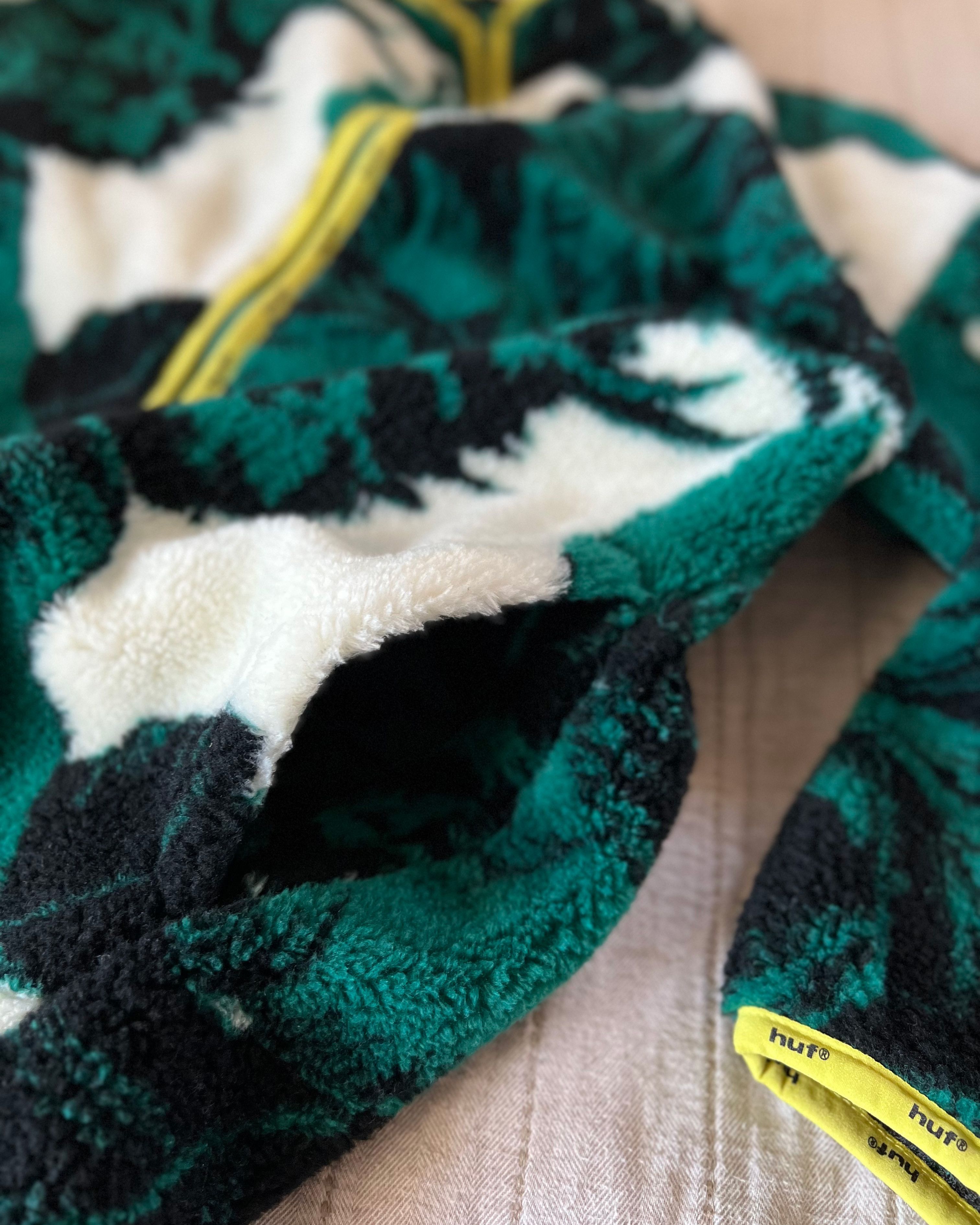 Huf HUF Floral Fleece Zip Size US M / EU 48-50 / 2 - 5 Thumbnail