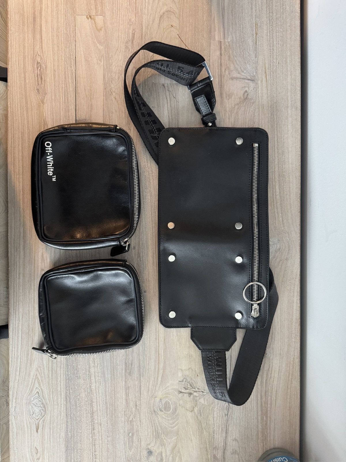 Off-White Off-white All black Crossbody bag Size ONE SIZE - 2 Thumbnail