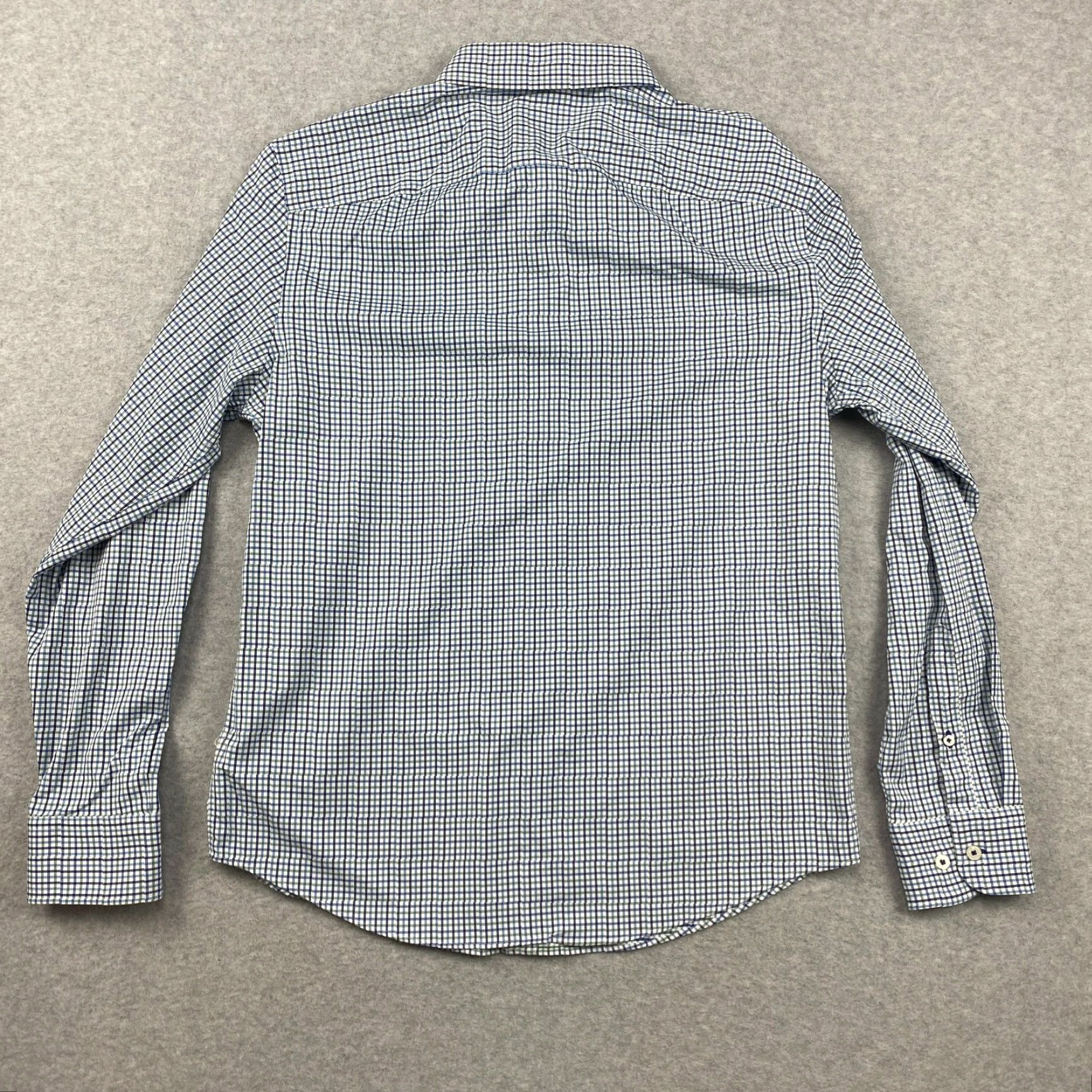 UNTUCKit UNTUCKit Button-Up Shirt Mens Large Check Slim Nylon Stretch Long Sleeve Size US L / EU 52-54 / 3 - 4 Thumbnail