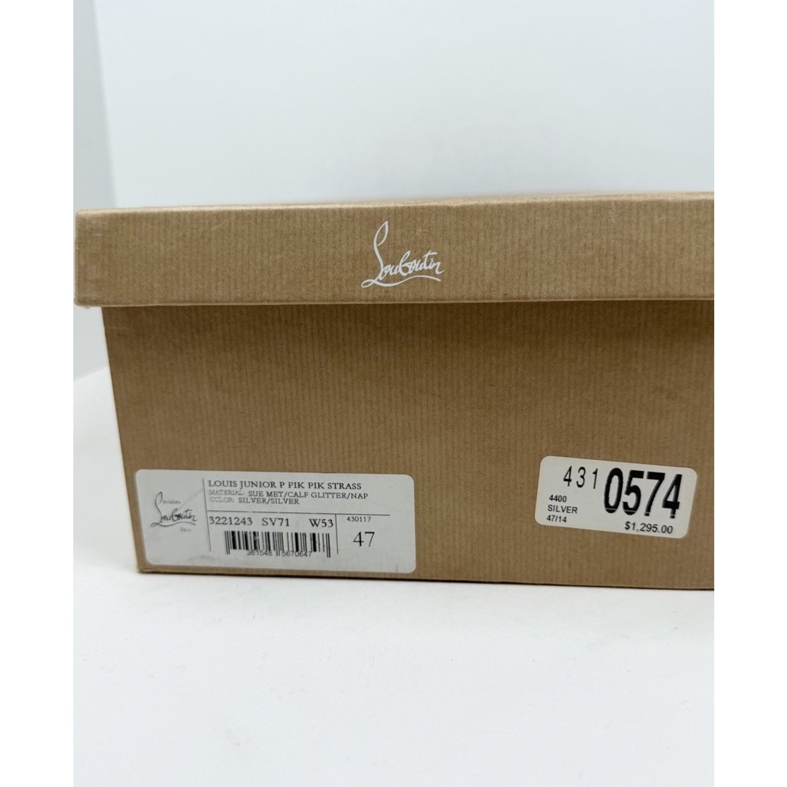 Christian Louboutin Size 14US - Christian Louboutin Louis Junior Pik Pik Size US 14 / EU 47 - 10 Thumbnail