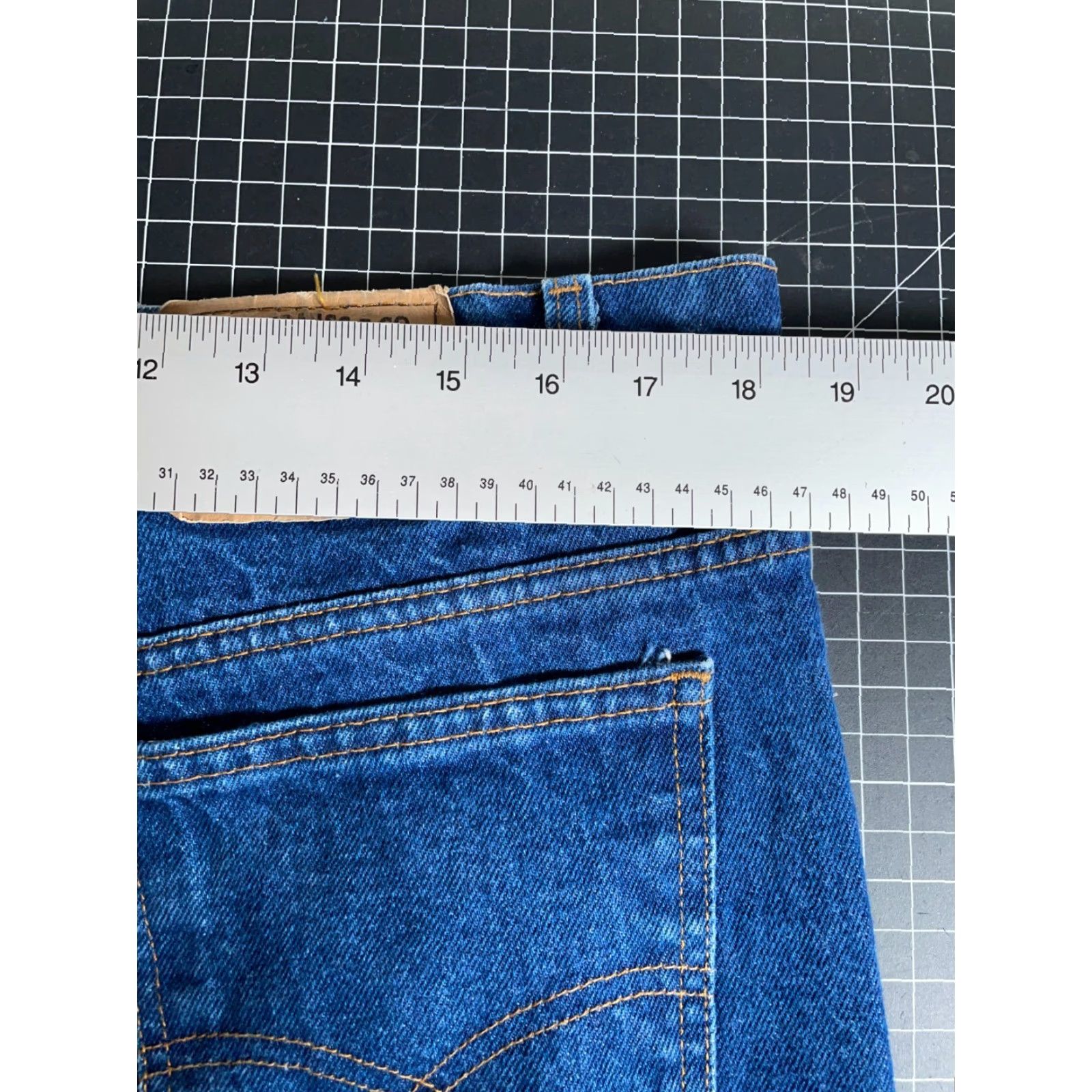 Levi's VINTAGE Levi's 517 Bootcut Jeans Men 38 x 30 Orange Tab USA Made Size US 36 / EU 52 - 5 Thumbnail