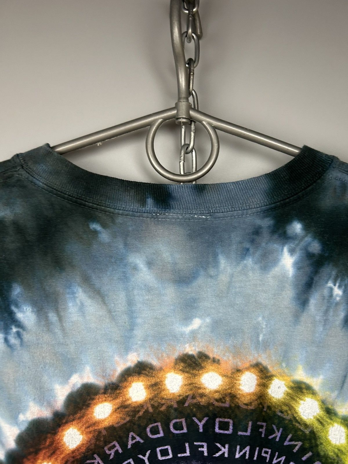 Band Tees × Liquid Blue × Vintage Vintage Pink Floyd Dark Side of The Moon Tie Dye T shirt Size US M / EU 48-50 / 2 - 9 Thumbnail