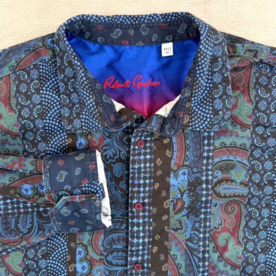 Robert Graham VINTAGE? No. (Answer must be a title.) Size US XXL / EU 58 / 5 - 3 Thumbnail
