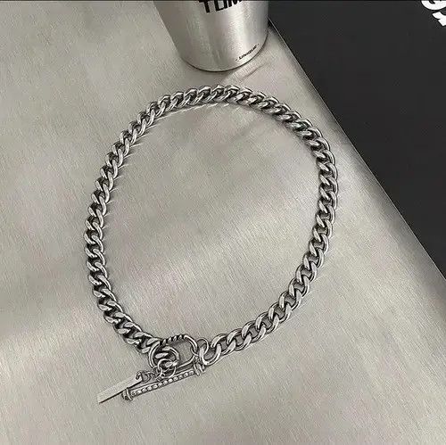 Designer × Jewelry × Vintage Vintage diamond-encrusted necklace Size ONE SIZE - 3 Thumbnail