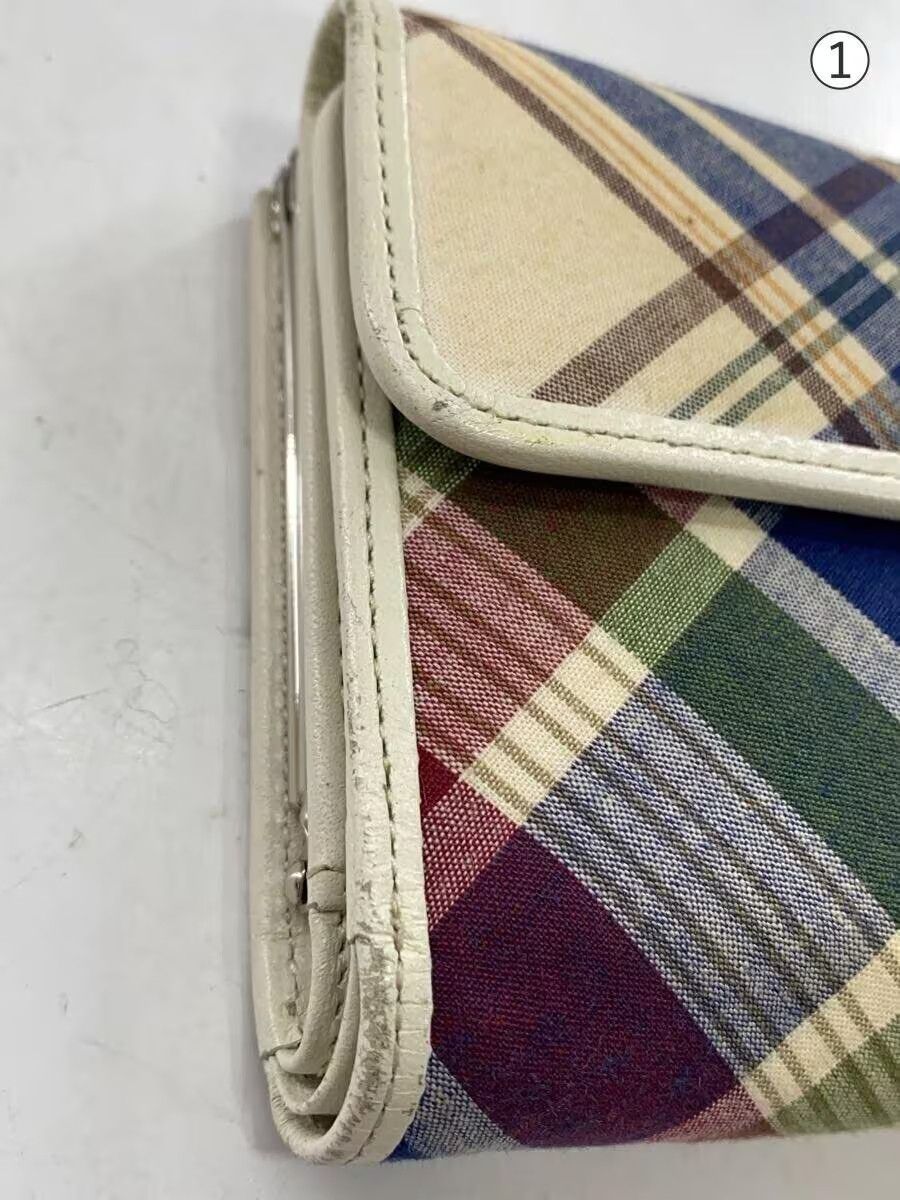 Vivienne Westwood Plaid Orb Wallet Size ONE SIZE - 3 Thumbnail