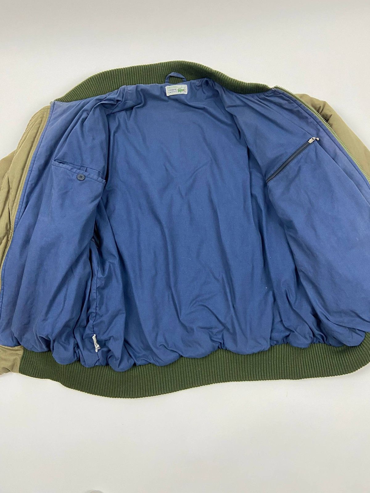 Lacoste Vintage Chemise Lacoste Bomber Jacket Puffer Rare Size US L / EU 52-54 / 3 - 9 Thumbnail