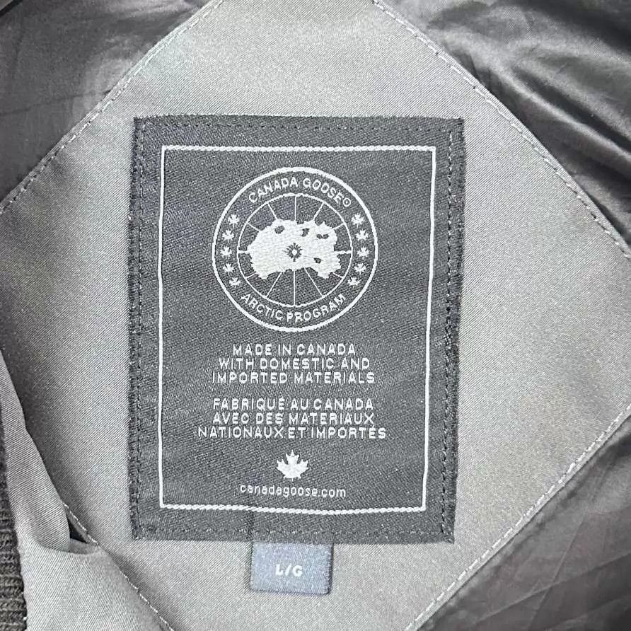 Canada Goose Canada Goose Black Label Dark Gray Tear Pocket Down Jacket L Size US L / EU 52-54 / 3 - 4 Thumbnail