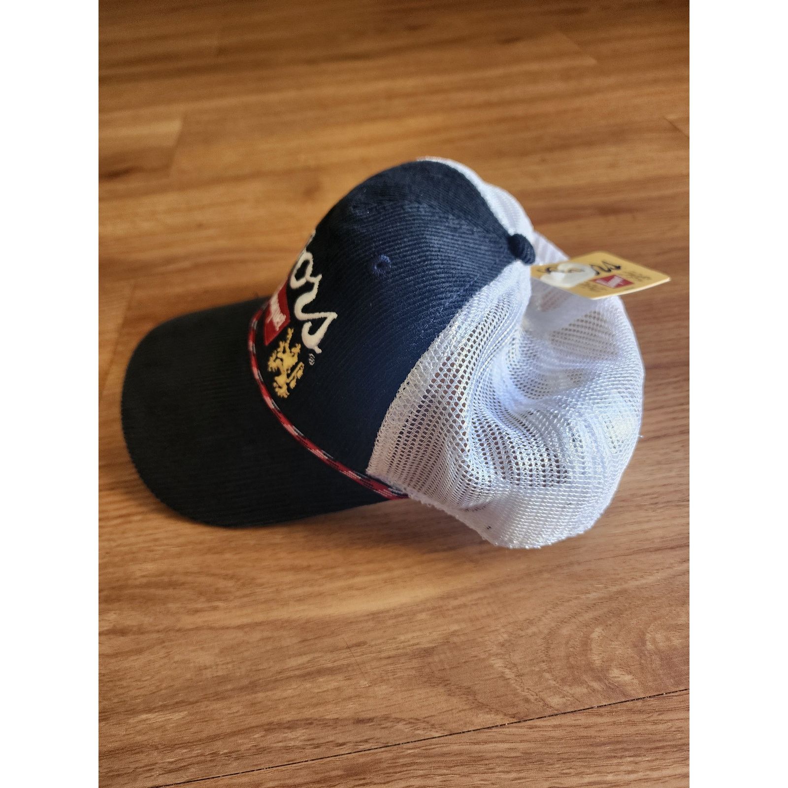 Mad Engine Coors Snapback Rope Trucker Hat Corduroy Banquet Navy Size ONE SIZE - 3 Thumbnail