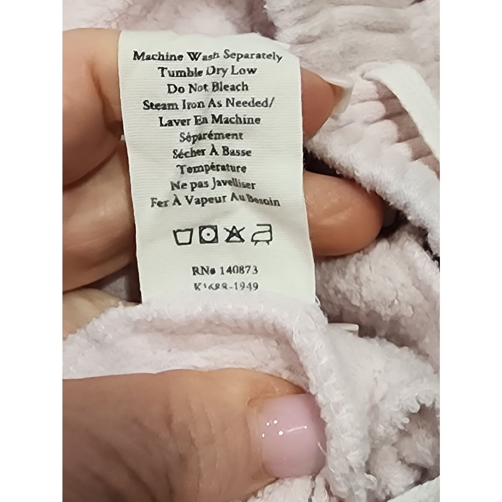 LoveShackFancy LoveShackFancy Light Pink Cozy Drawstring Lounge Shorts XS Size 25" / US 0 / IT 36 - 5 Thumbnail