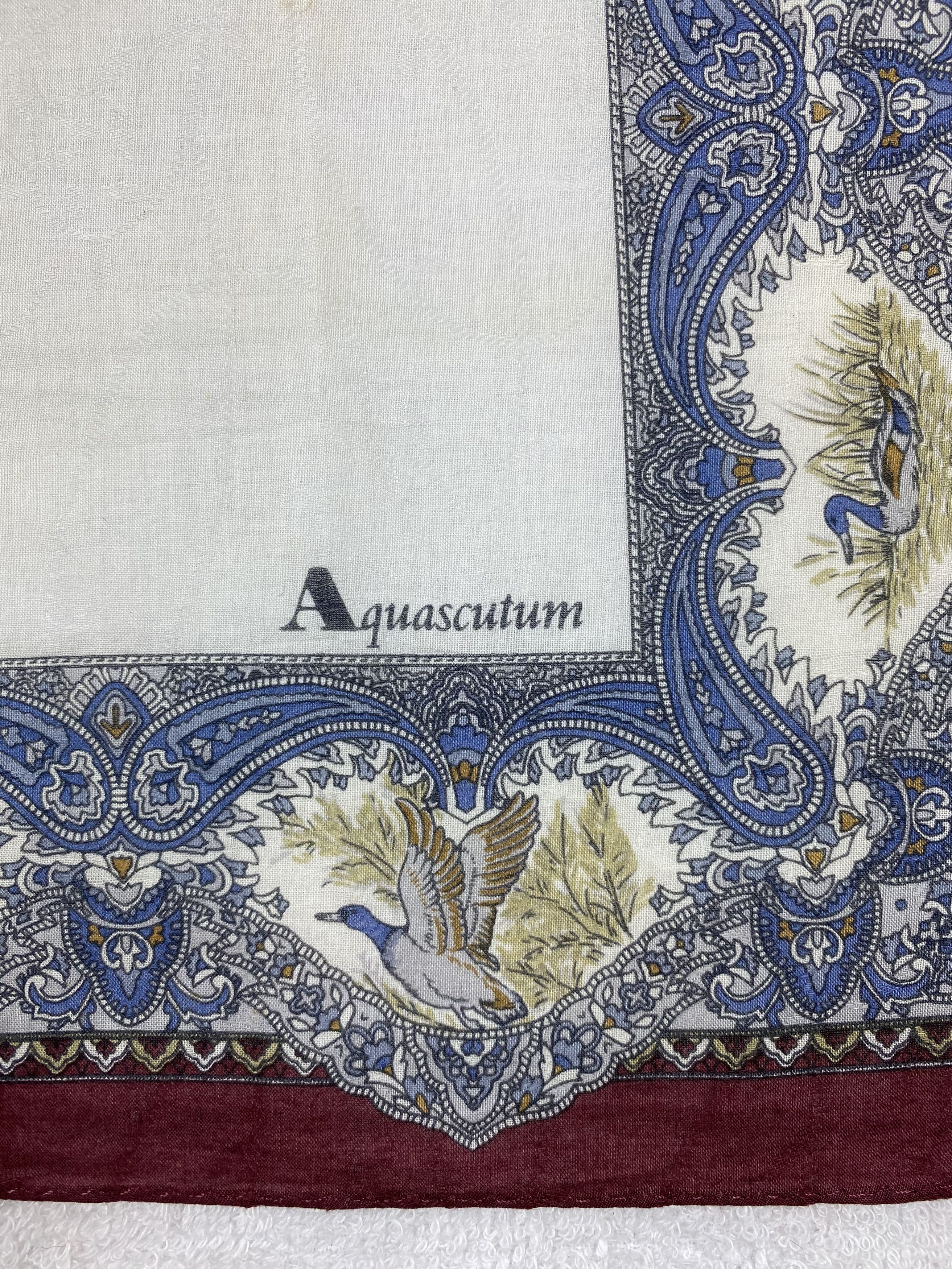 Aquascutum × Vintage Aquasqutum Handkerchief / Bandana / Neckerchief Size ONE SIZE - 5 Thumbnail