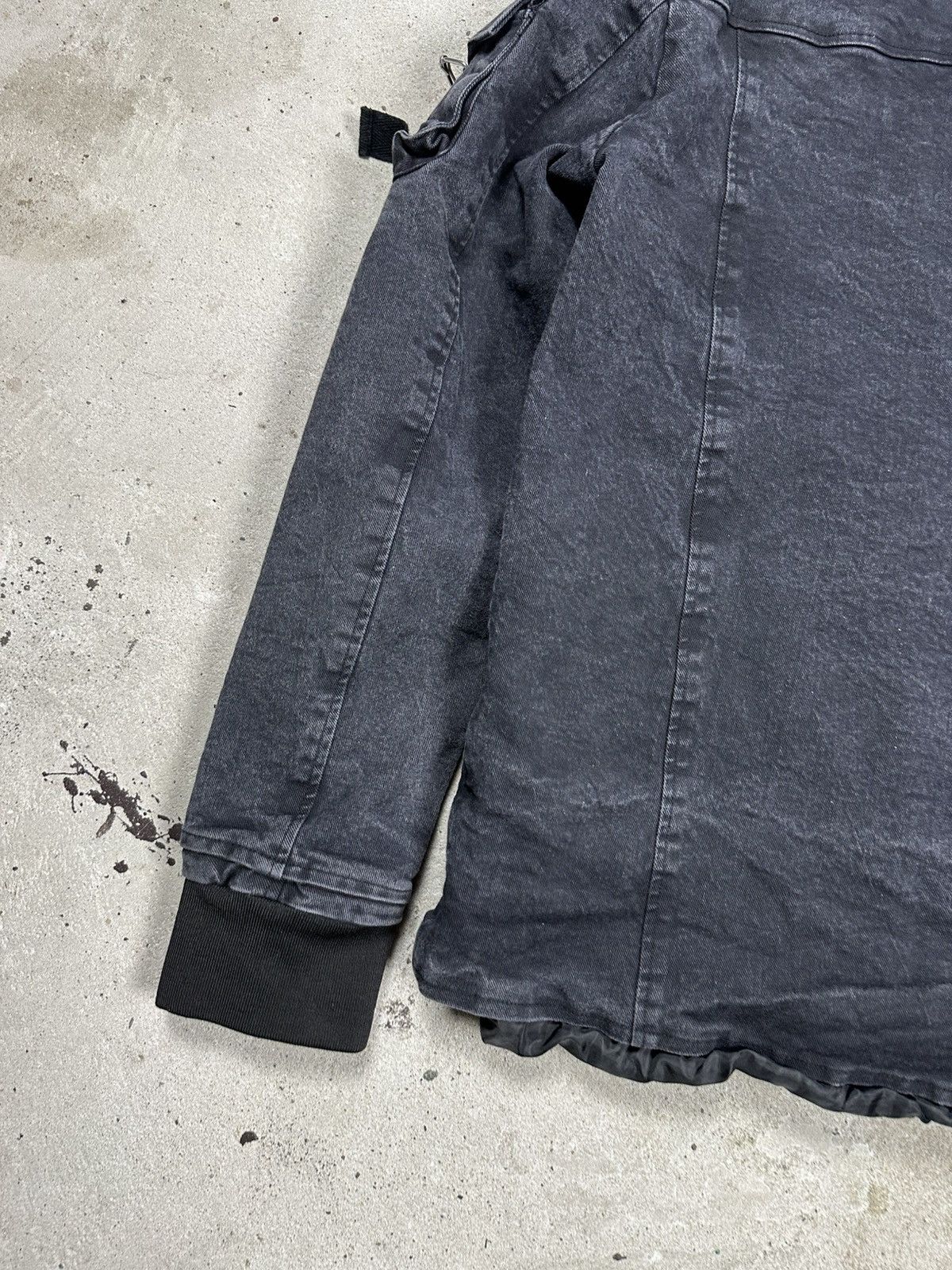 Japanese Brand Vintage Y2K Bondage Denim Style Asymmetrical Zippers Jacket Size US L / EU 52-54 / 3 - 11 Thumbnail