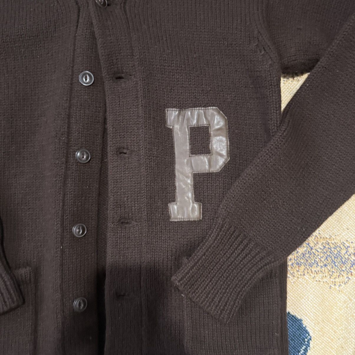 Polo Ralph Lauren Brown Polo Cardigan Size US L / EU 52-54 / 3 - 2 Thumbnail