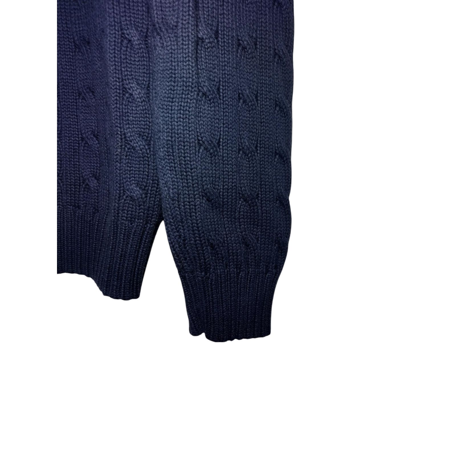 Ralph Lauren Ralph Lauren Sweater Women's Sz Lg Navy Blue Long Sleeve Size L / US 10 / IT 46 - 10 Thumbnail