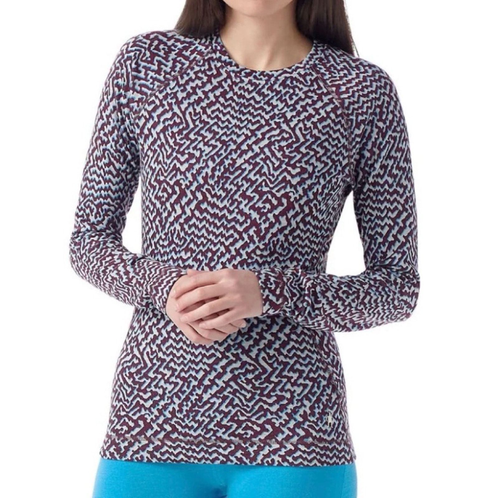 Smartwool SMARTWOOL • Thermal Merino 250 Long Sleeve Crew Base Layer Size XS / US 0-2 / IT 36-38 - 1 Thumbnail