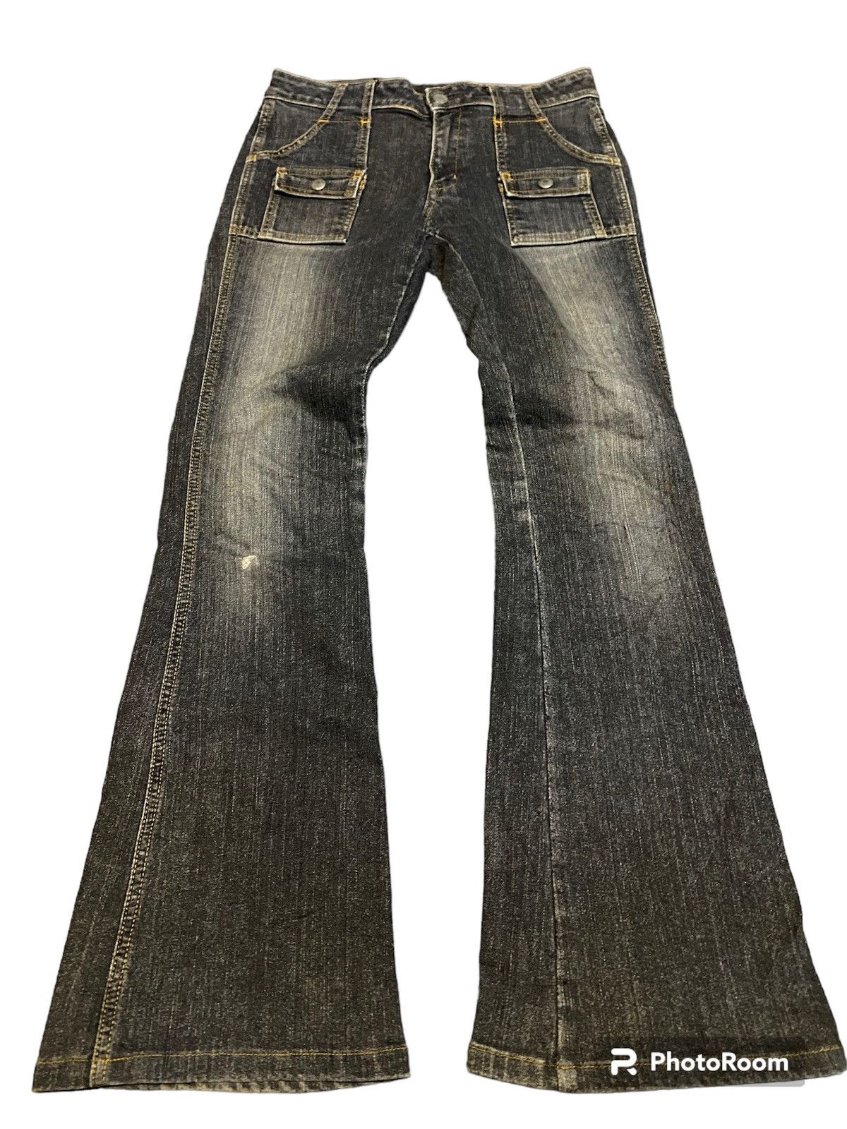 Hysteric Glamour Flare jeans Georgia love Multipocket boot Cut Size 29" - 1 Thumbnail