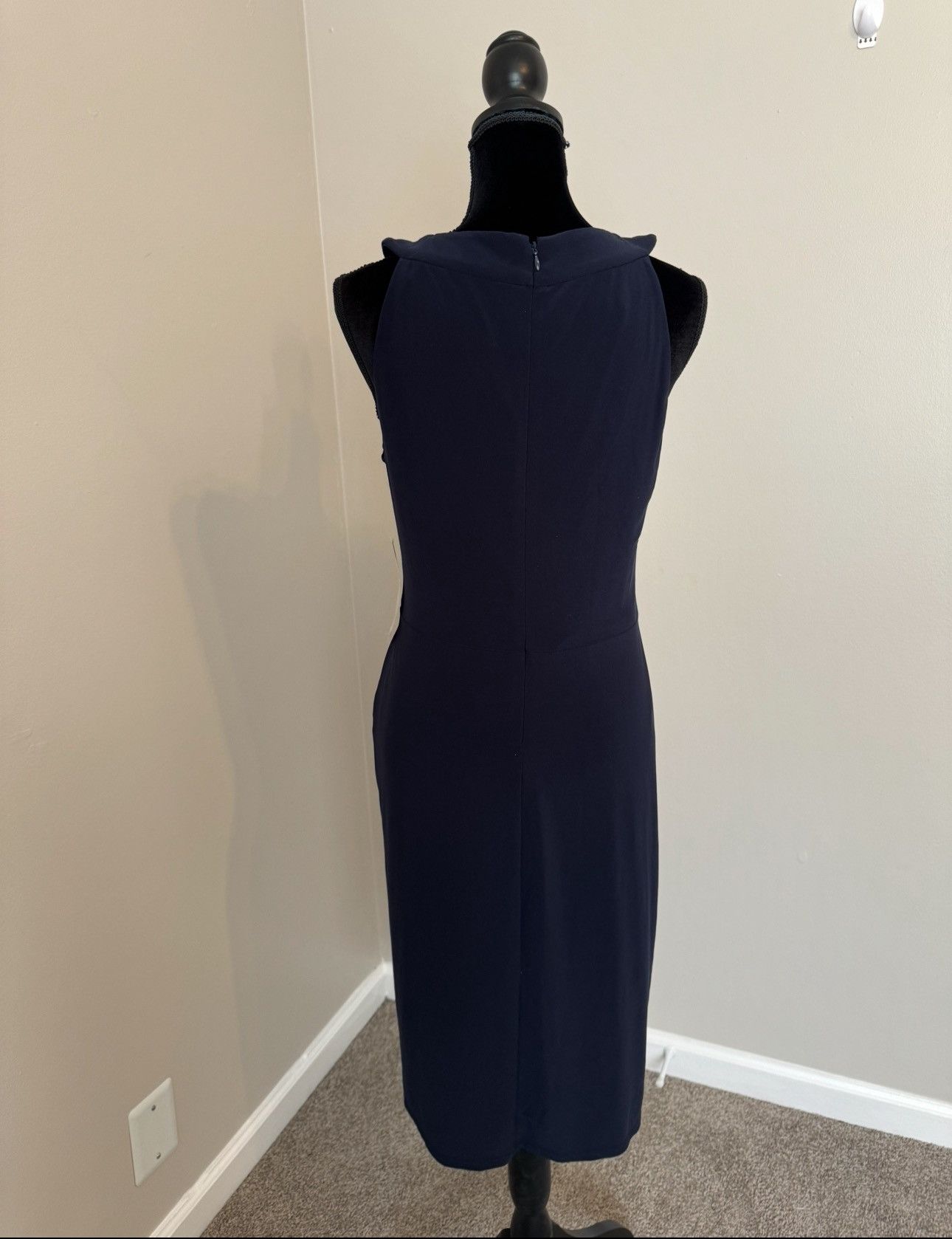 Evan Picone Evan Picone Navy Blue Cocktail Dress Size 10 Size L / US 10 / IT 46 - 2 Thumbnail