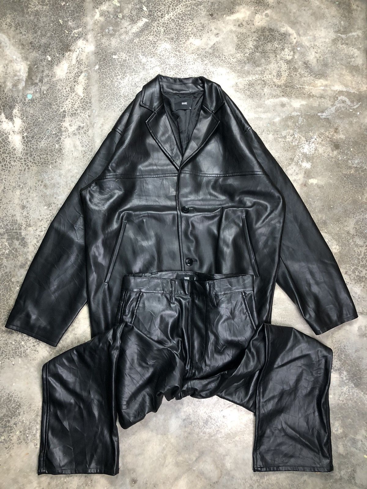 HARE shops Leather Jacket