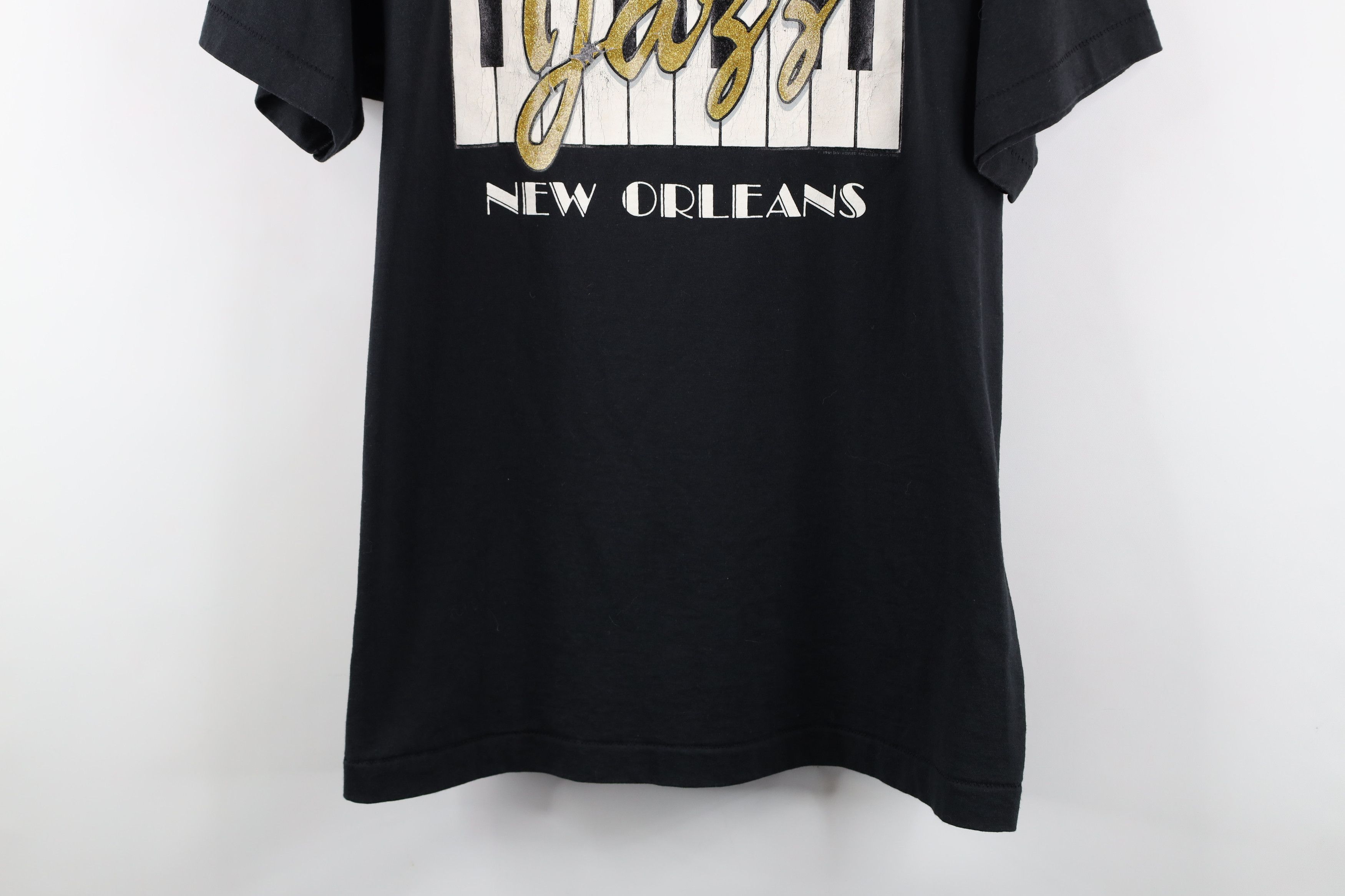 Vintage Vintage 90s Birthplace of Jazz Music New Orleans T-Shirt USA Size US XL / EU 56 / 4 - 3 Thumbnail
