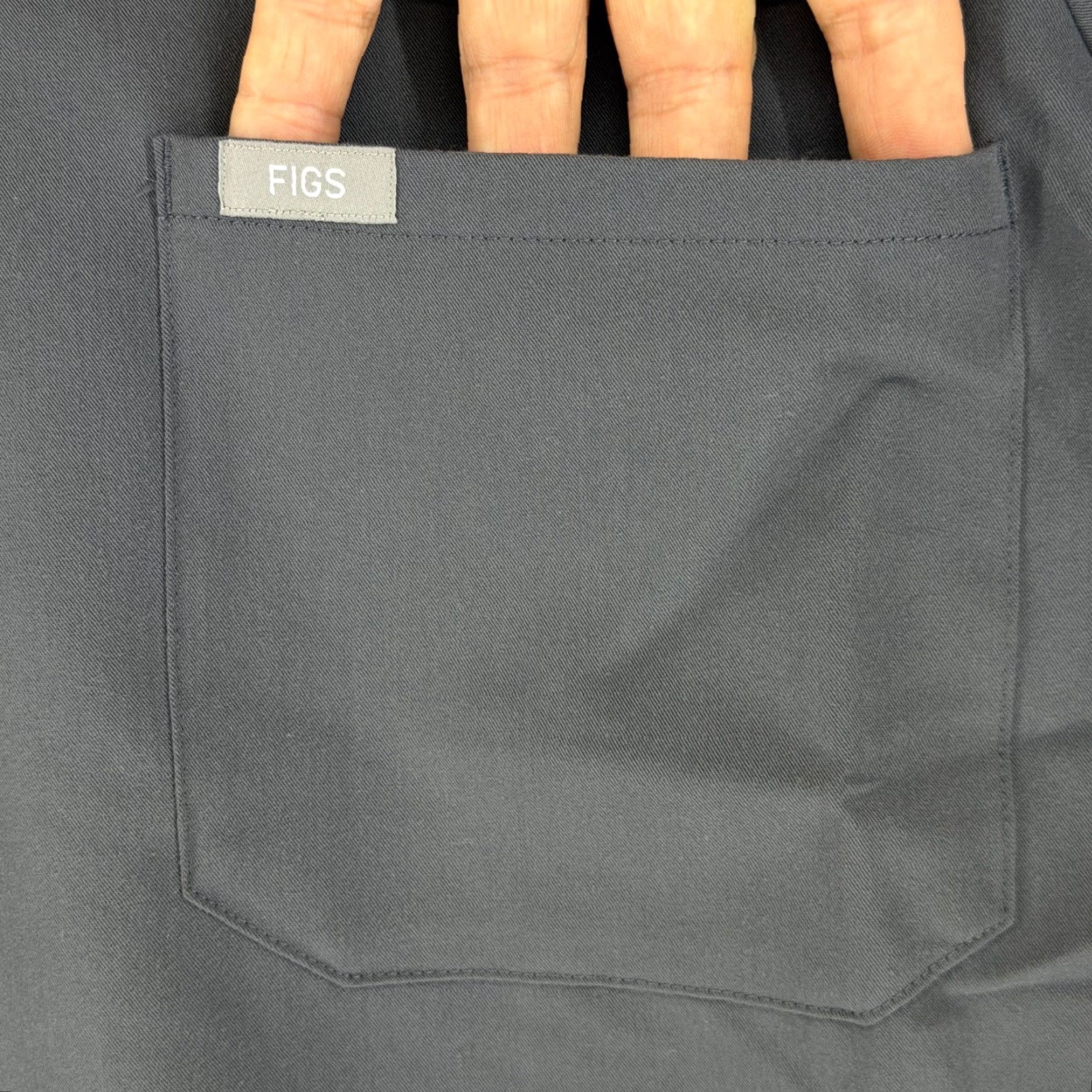 Vintage FIGS Catarina One-Pocket Scrub Top Graphite Gray V-Neck Mens Large L Size US L / EU 52-54 / 3 - 5 Thumbnail