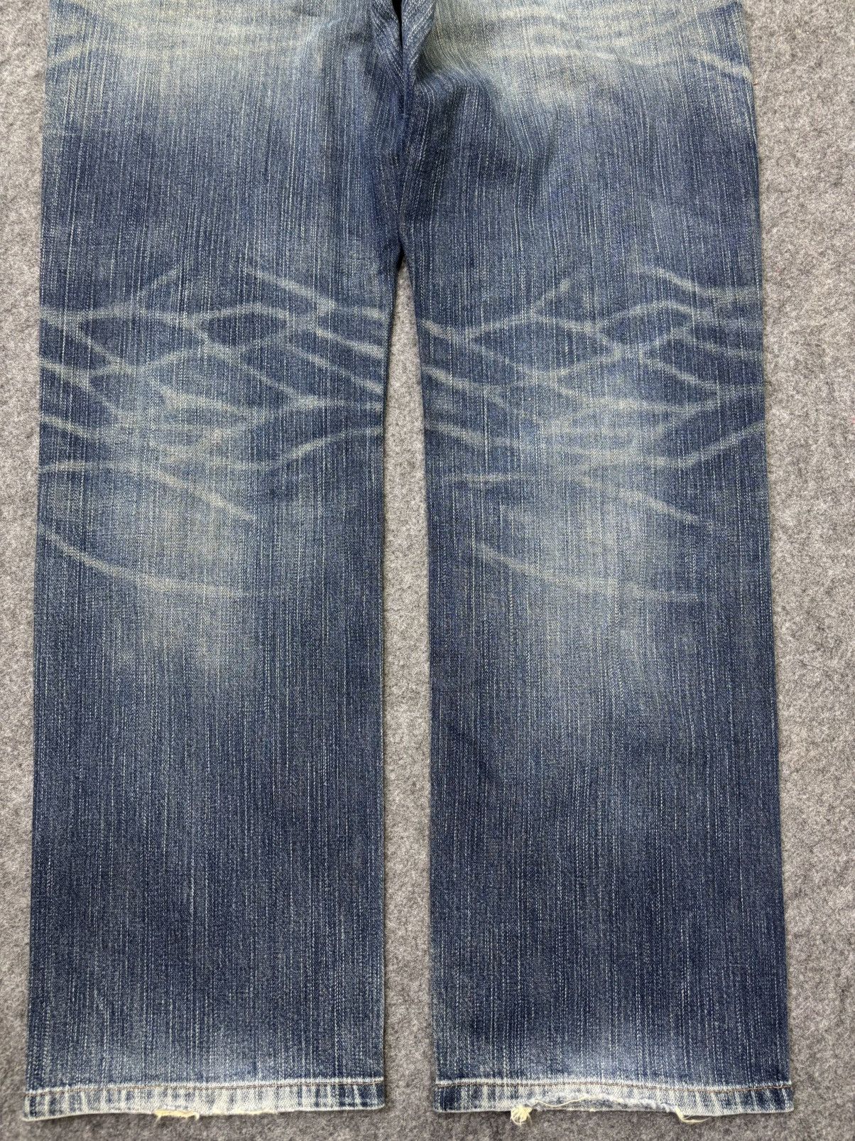 Wrangler Wrangler Stonewash Distressed Denim F785 Size US 36 / EU 52 - 10 Thumbnail