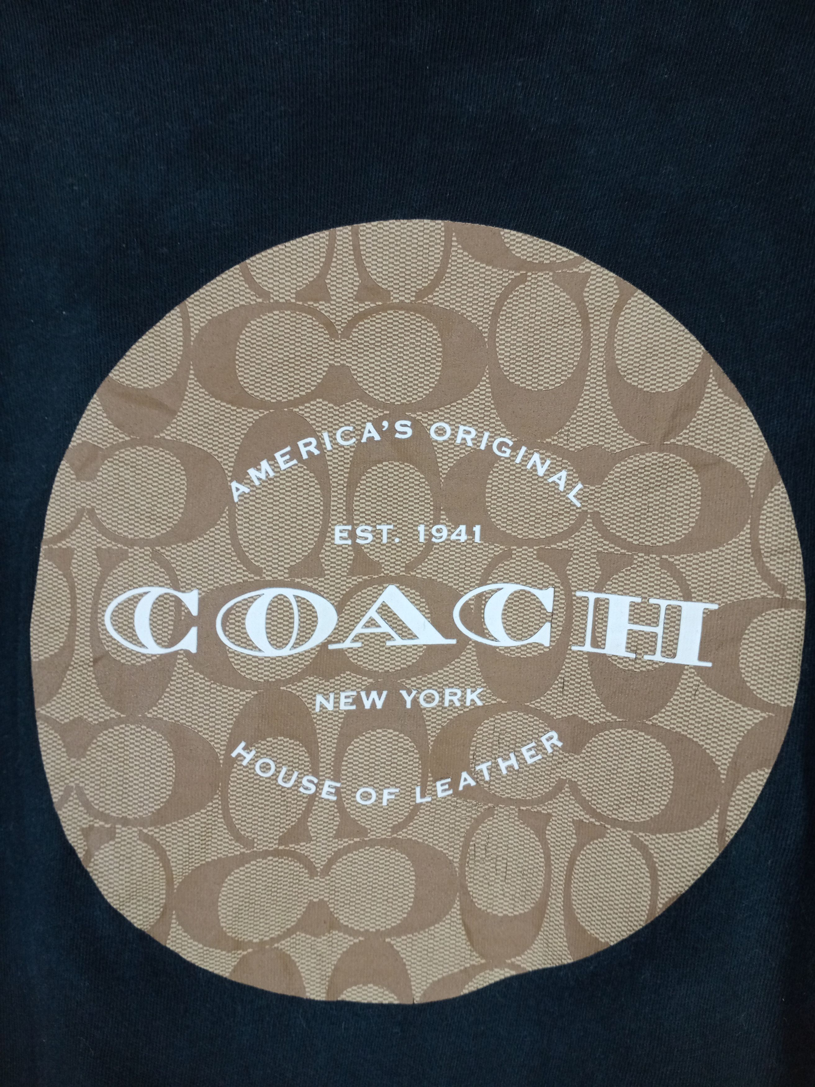 Coach Rare Coach Monogram Logo Tshirt Size US M / EU 48-50 / 2 - 3 Thumbnail