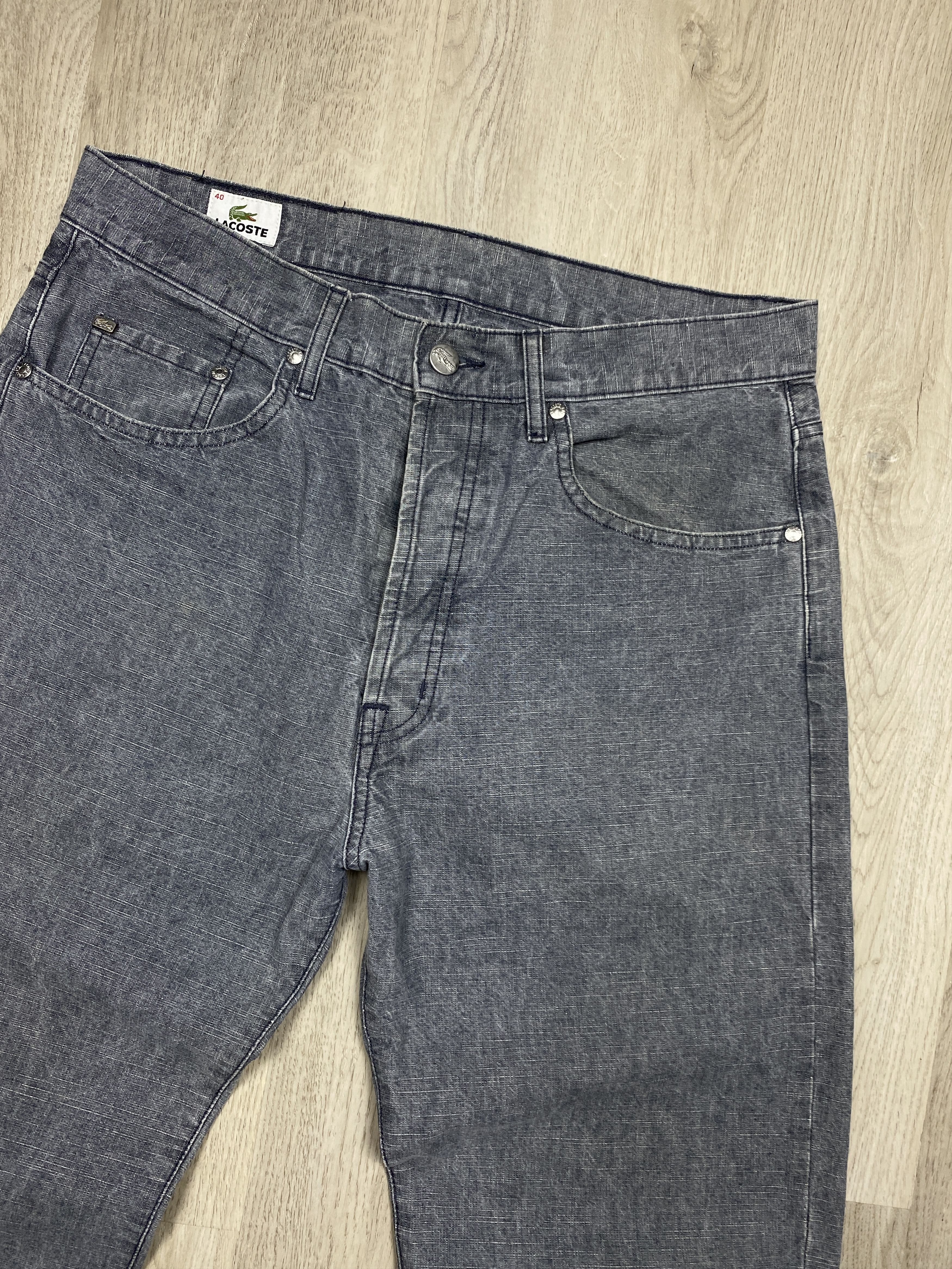 Lacoste Lacoste Vintage Mens Denim Pants Jeans Size US 30 / EU 46 - 2 Thumbnail