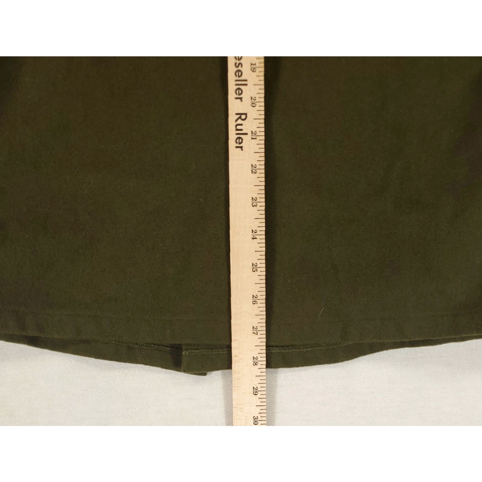 Olive VINTAGE US Army OG-108 Field Shirt Mens Small Olive Green Wool/ Nylon Button-Up Long Sleeve 60s Football Military Shirt Size US S / EU 44-46 / 1 - 5 Thumbnail