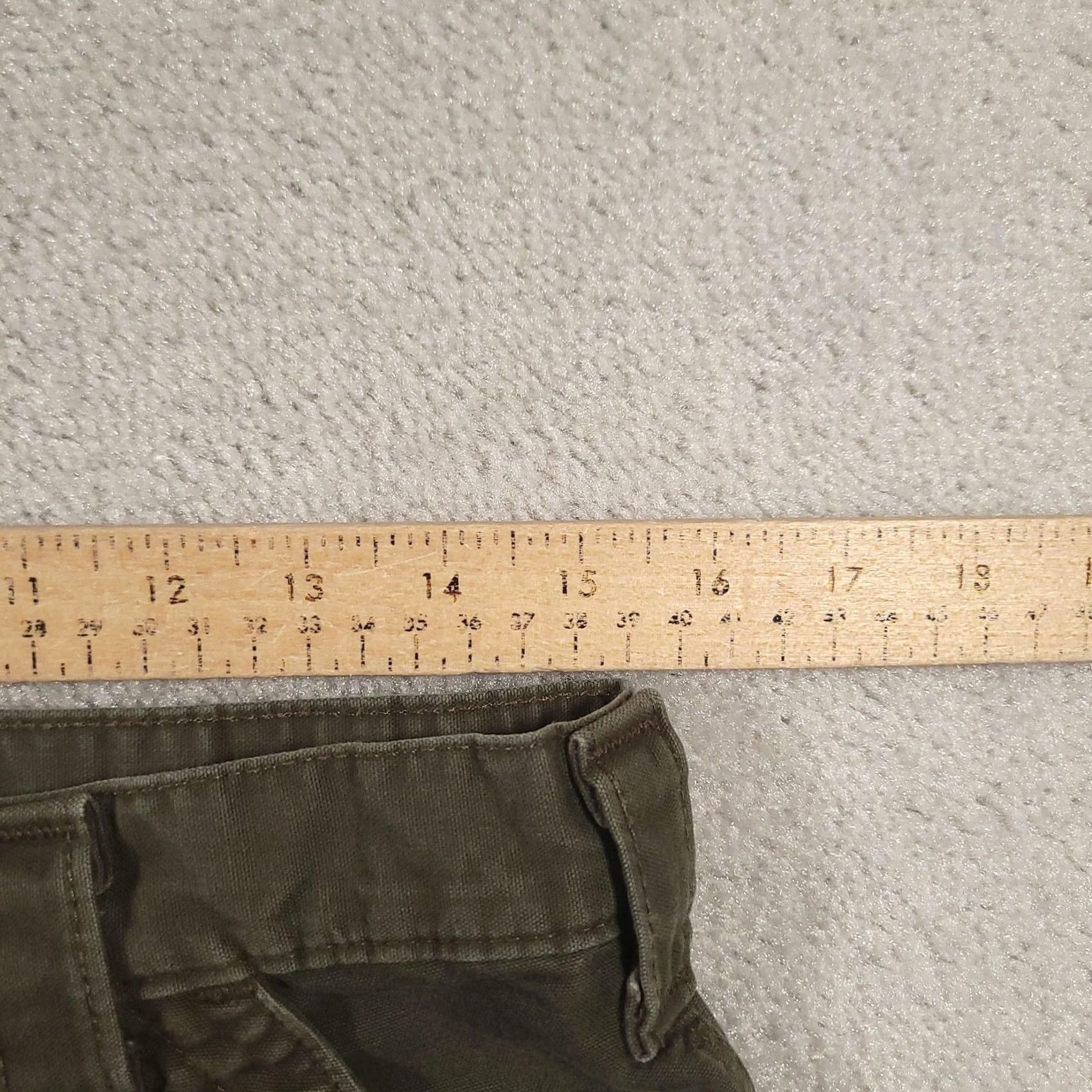 Carhartt Carhartt Pants Mens 32x35 Green Carpenter Work Utility Hammer Loop Canvas Rugged Size US 32 / EU 48 - 6 Thumbnail