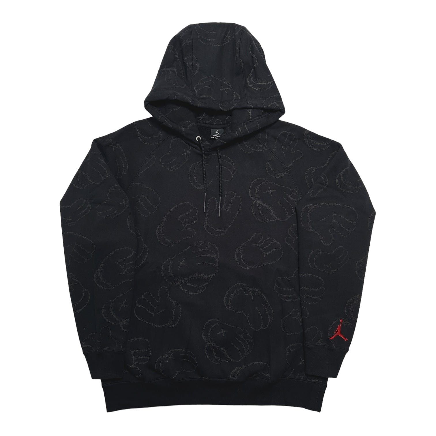 KAWS x Hooded Sweatshirt Black