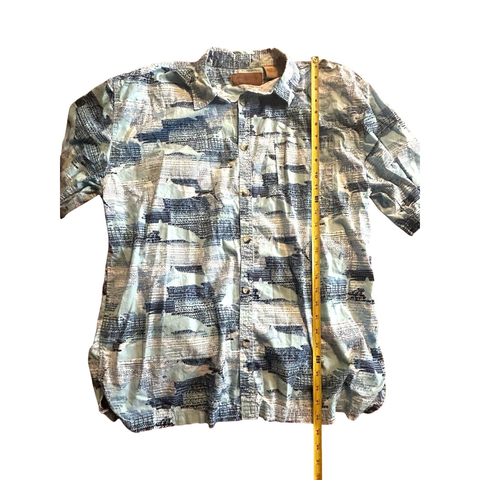 Clearwater Outfitters Clearwater Outfitters Shirt Mens XL SS Blue Marlin Cotton Size US XL / EU 56 / 4 - 1 Thumbnail