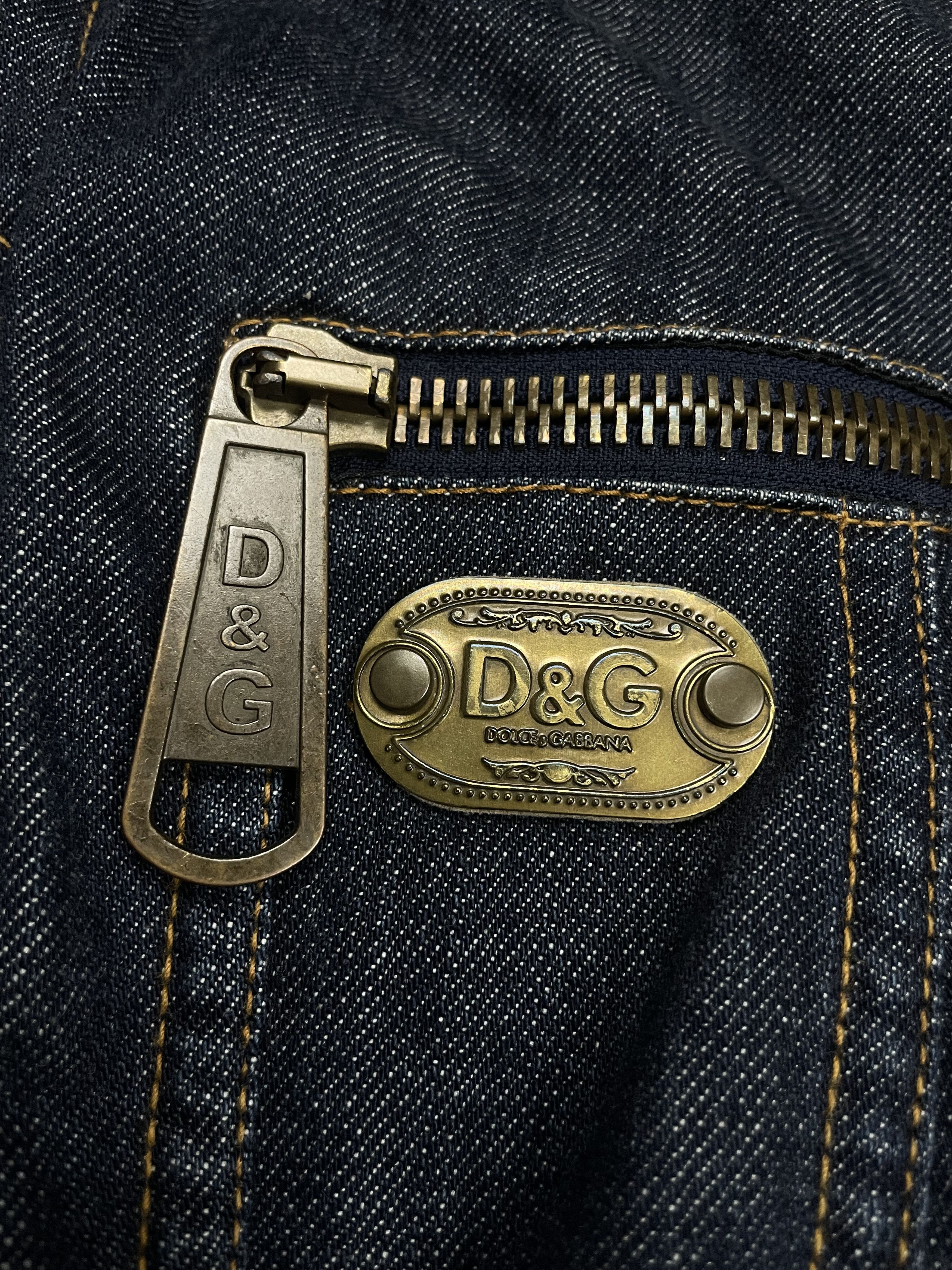 Dolce & Gabbana Dolce And Gabbana Casual Jacket New Money Style Size L-M Size L / US 10 / IT 46 - 4 Thumbnail