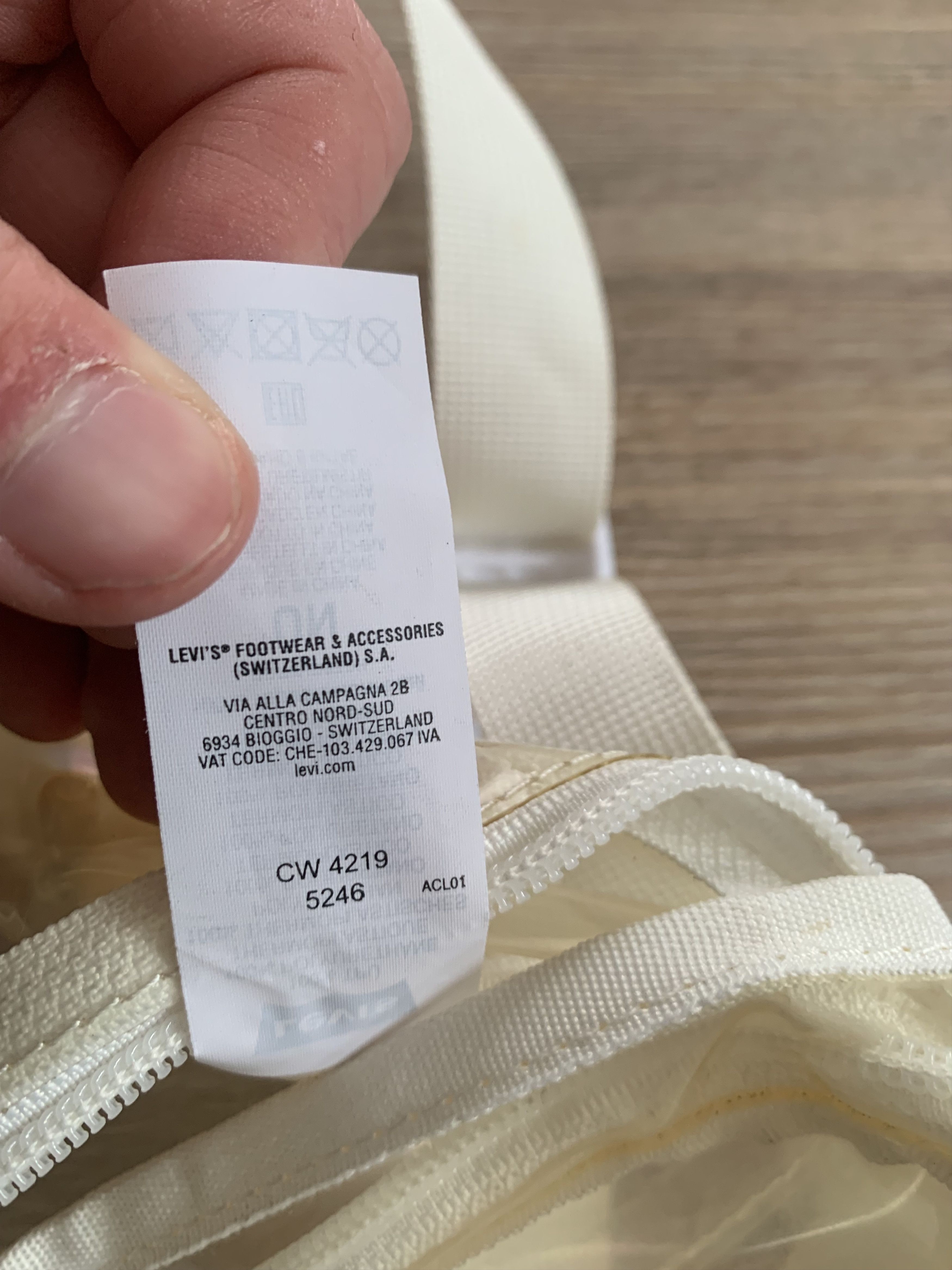 Levi's Levi’s Clear Transparent Fanny Pack Size ONE SIZE - 8 Thumbnail