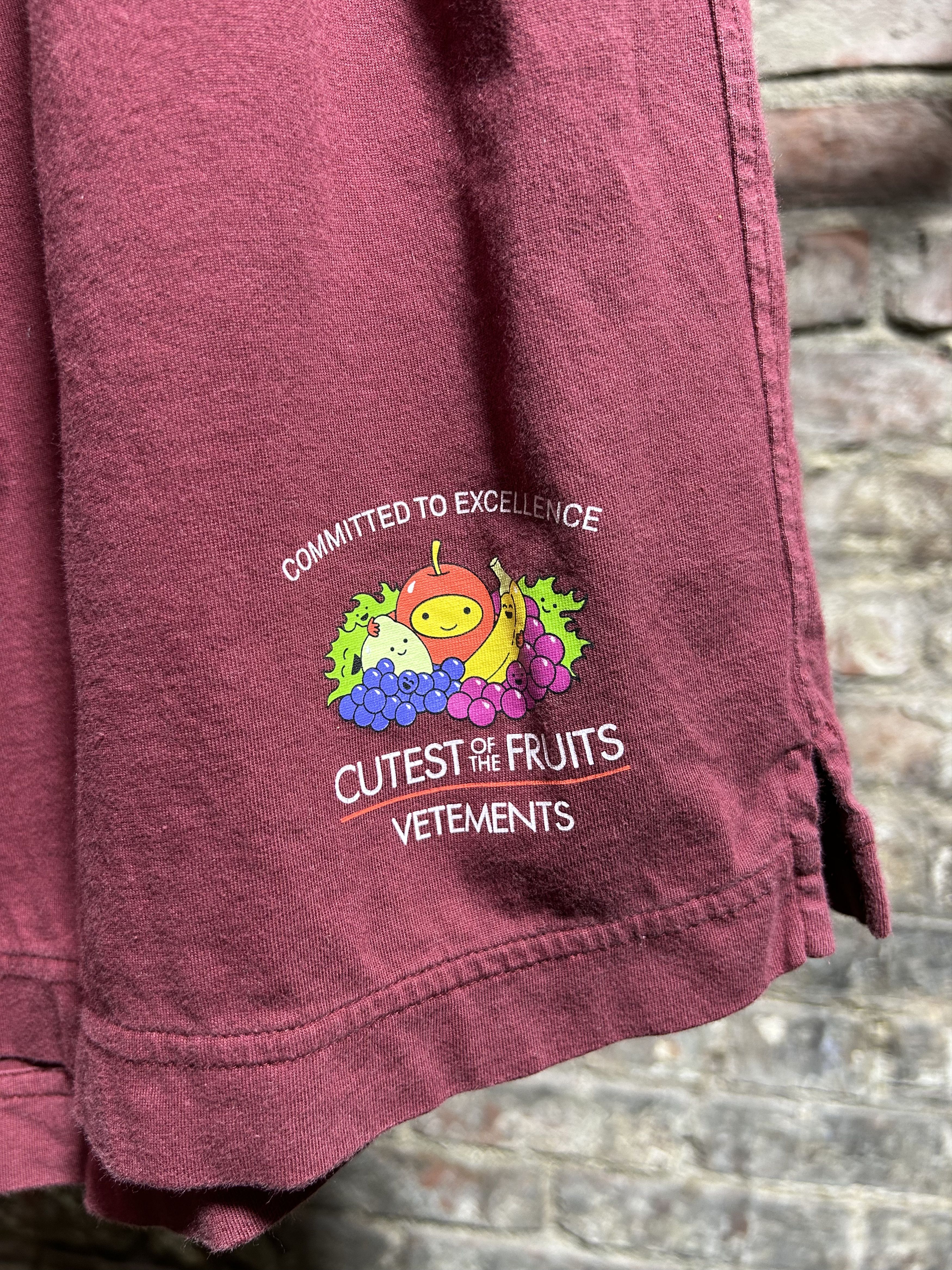Vetements Vetements Cutest Of The Fruits Shorts Size US 32 / EU 48 - 2 Thumbnail