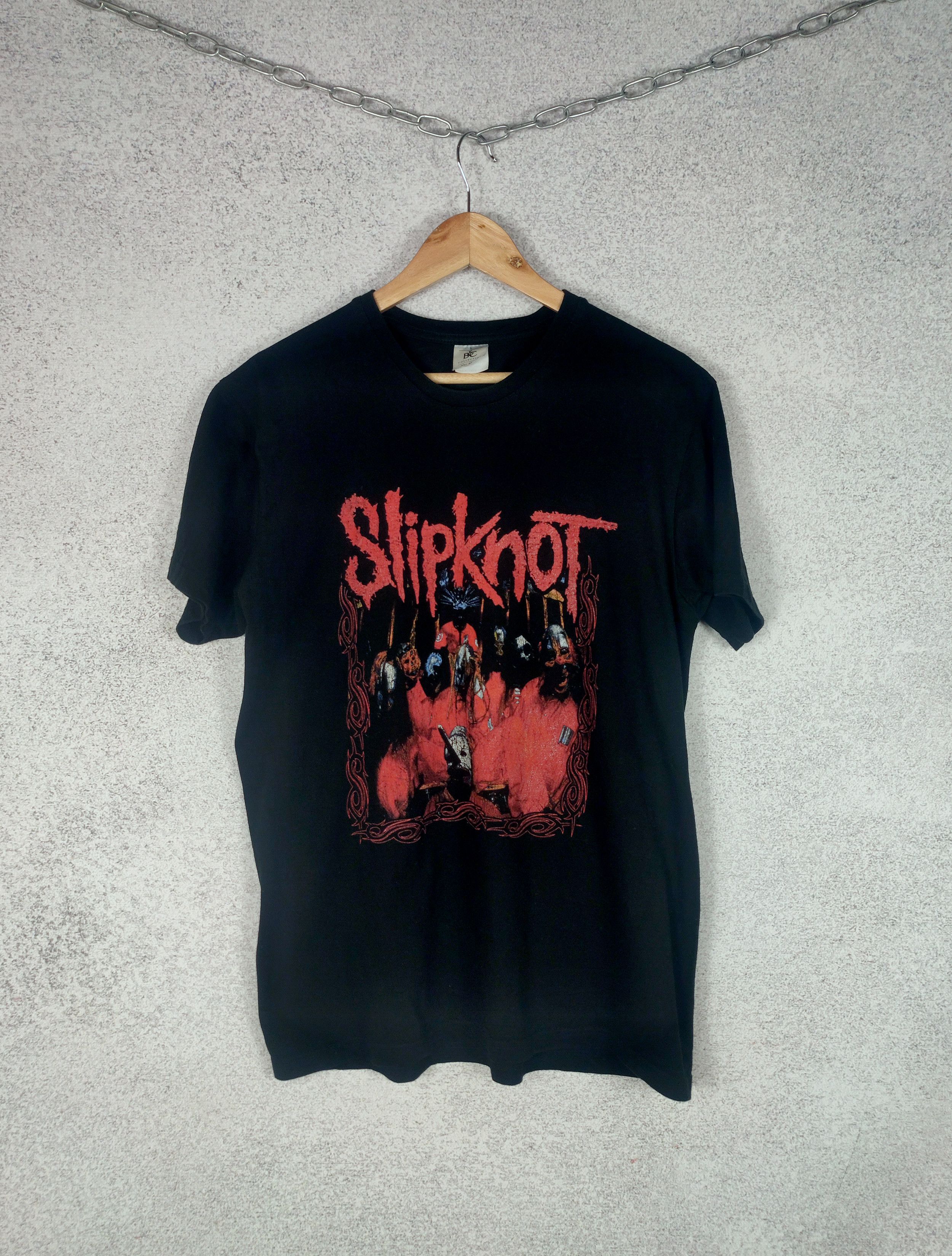 Band Tees × Slipknot Slipknot Band Tees Masks T-shirt y2k Size US L / EU 52-54 / 3 - 1 Thumbnail