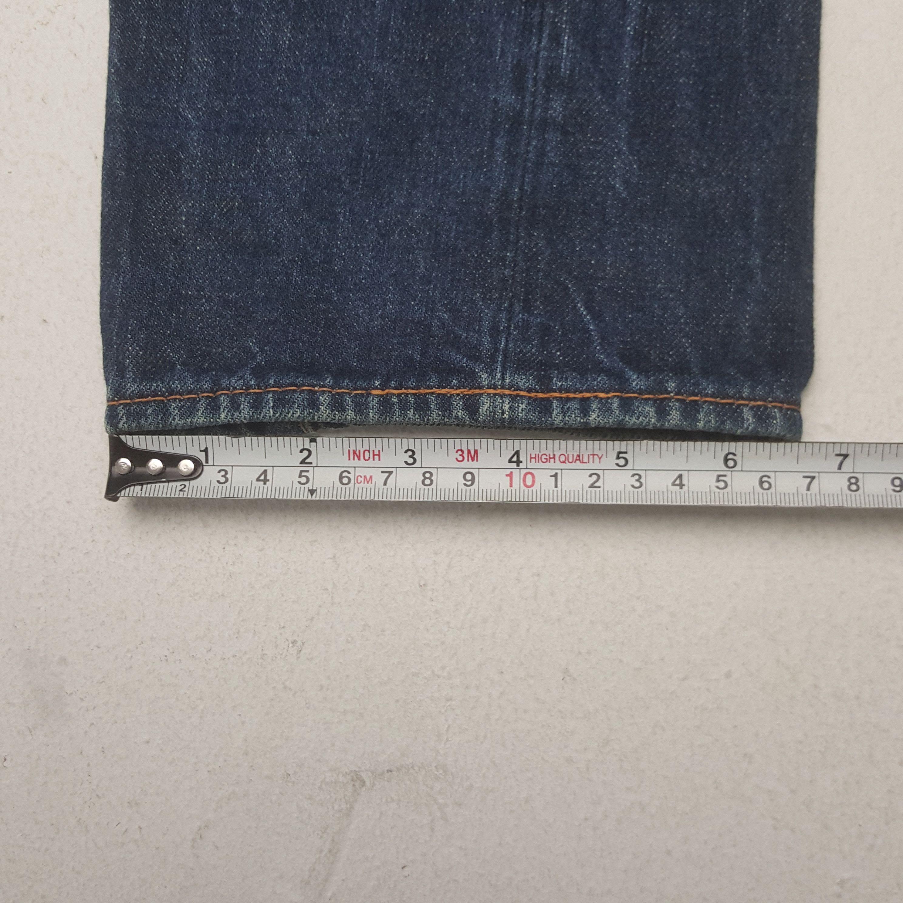 Evisu Vintage Evisu Japanese Brand Daicock Custom Art Denim Jeans Size 24" / US 00 / IT 34 - 13 Thumbnail