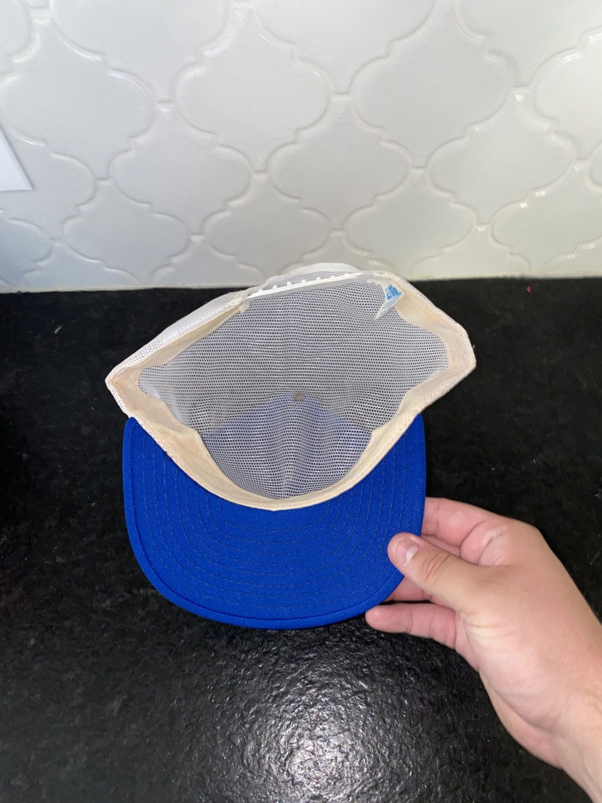 Other Vintage 80s Menards oil service trucker hat Size ONE SIZE - 3 Thumbnail