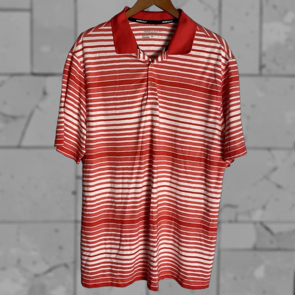 Nike Nike Golf Tour Performance Striped Polo Shirt Mens XL Multicolor Athletic Shirt Polo Size US XL / EU 56 / 4 - 1 Thumbnail