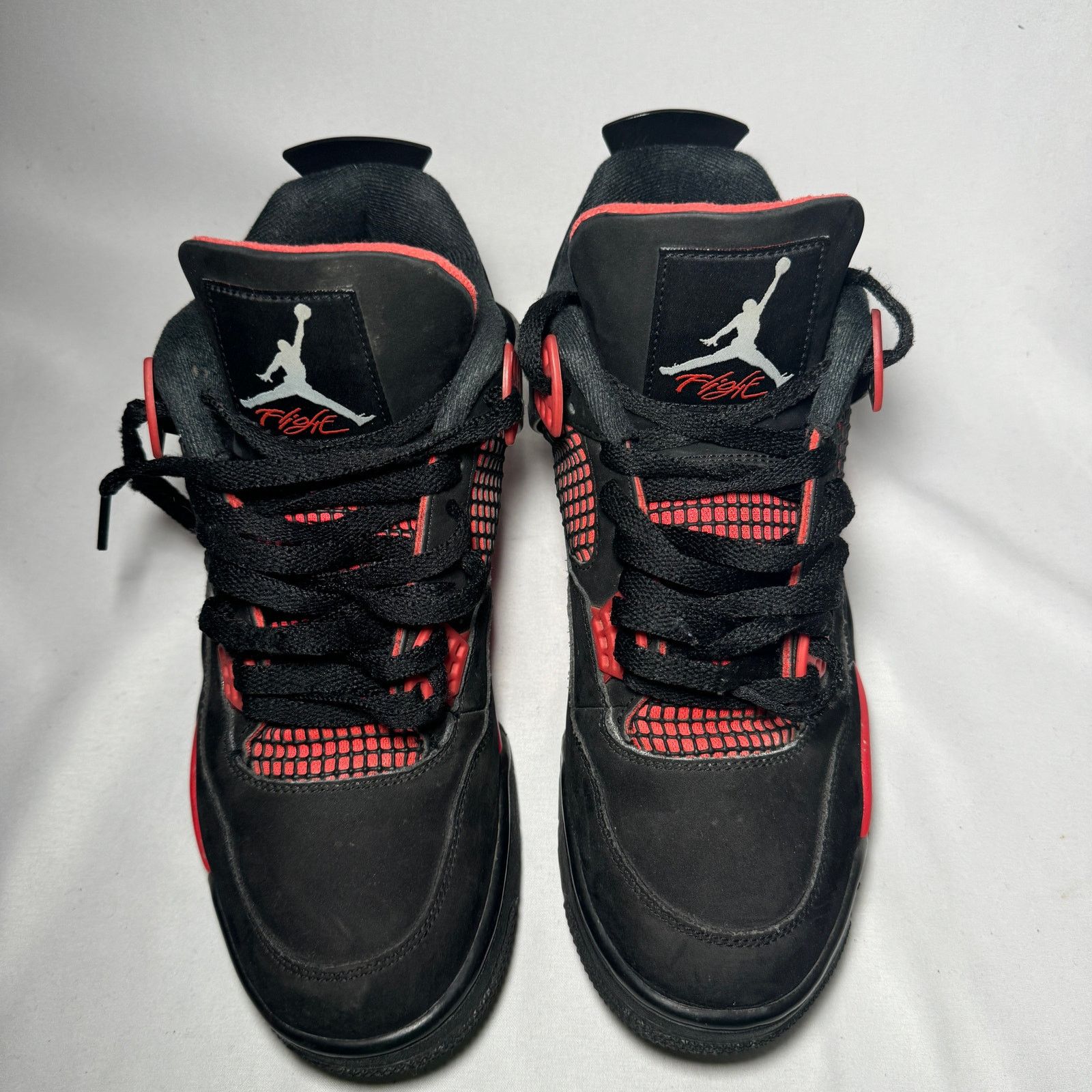 Jordan Brand × Nike Nike Air Jordan 4 Retro Red Thunder Men's Shoes - Size 10 Size US 10 / EU 43 - 3 Thumbnail