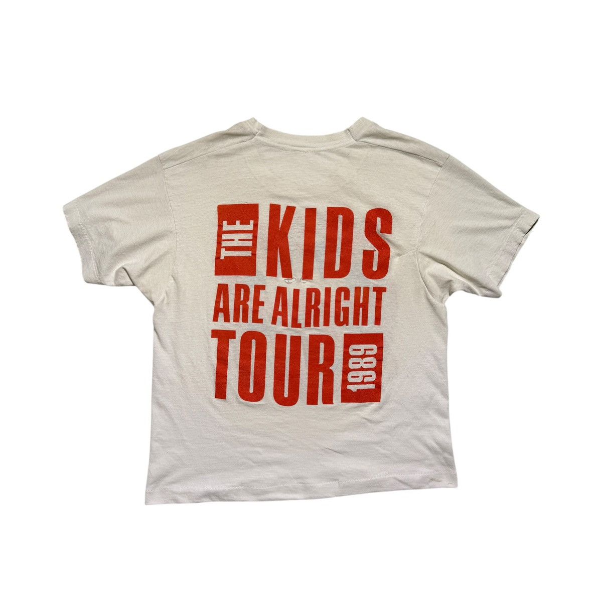 Vintage The who 1989 the kids are alright tour tee Size US S / EU 44-46 / 1 - 4 Thumbnail