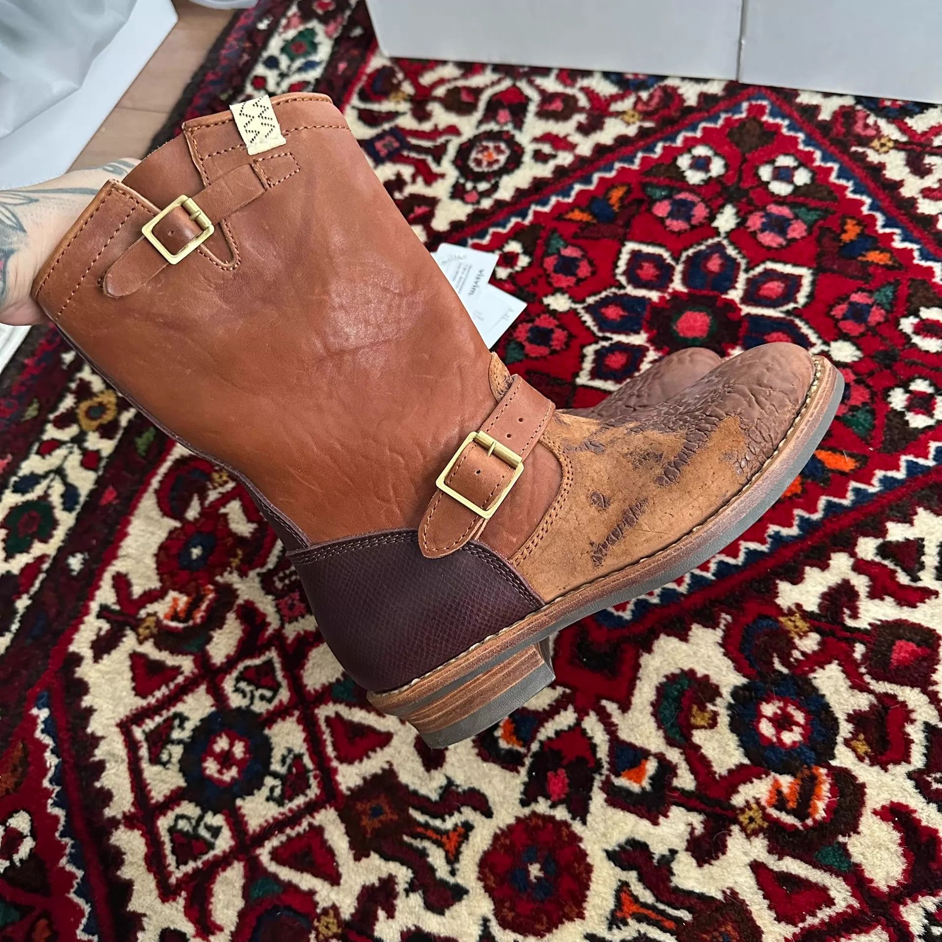 Visvim VISVIM 23AW T.W.O. Engineer Boots 8 New Worn Once Size US 8 / EU 41 - 6 Thumbnail
