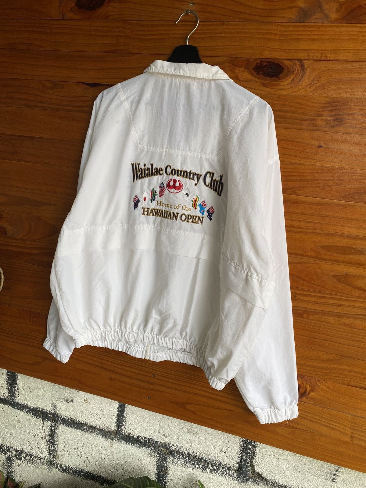 Vintage Vintage 80s Waialae Country Club Hawaiian Open Golf Jacket Size US XL / EU 56 / 4 - 13 Thumbnail