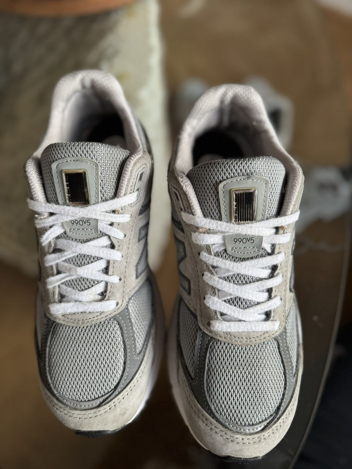 New Balance WOMEN'S NEW BALANCE 990V5 MADE IN USA Grey Size US 8 / IT 38 - 7 Thumbnail