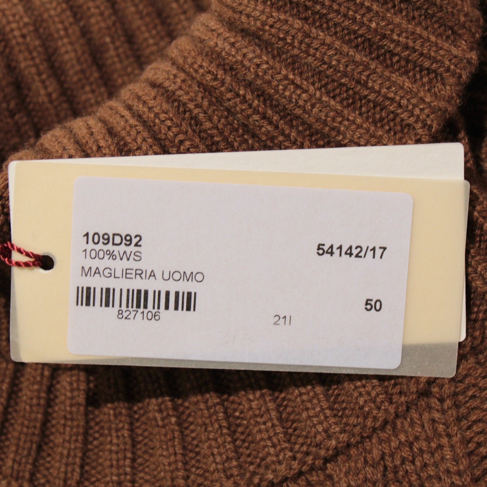 Luciano Barbera Luciano Barbera Sweater Size US M in Brown Size US M / EU 48-50 / 2 - 7 Thumbnail