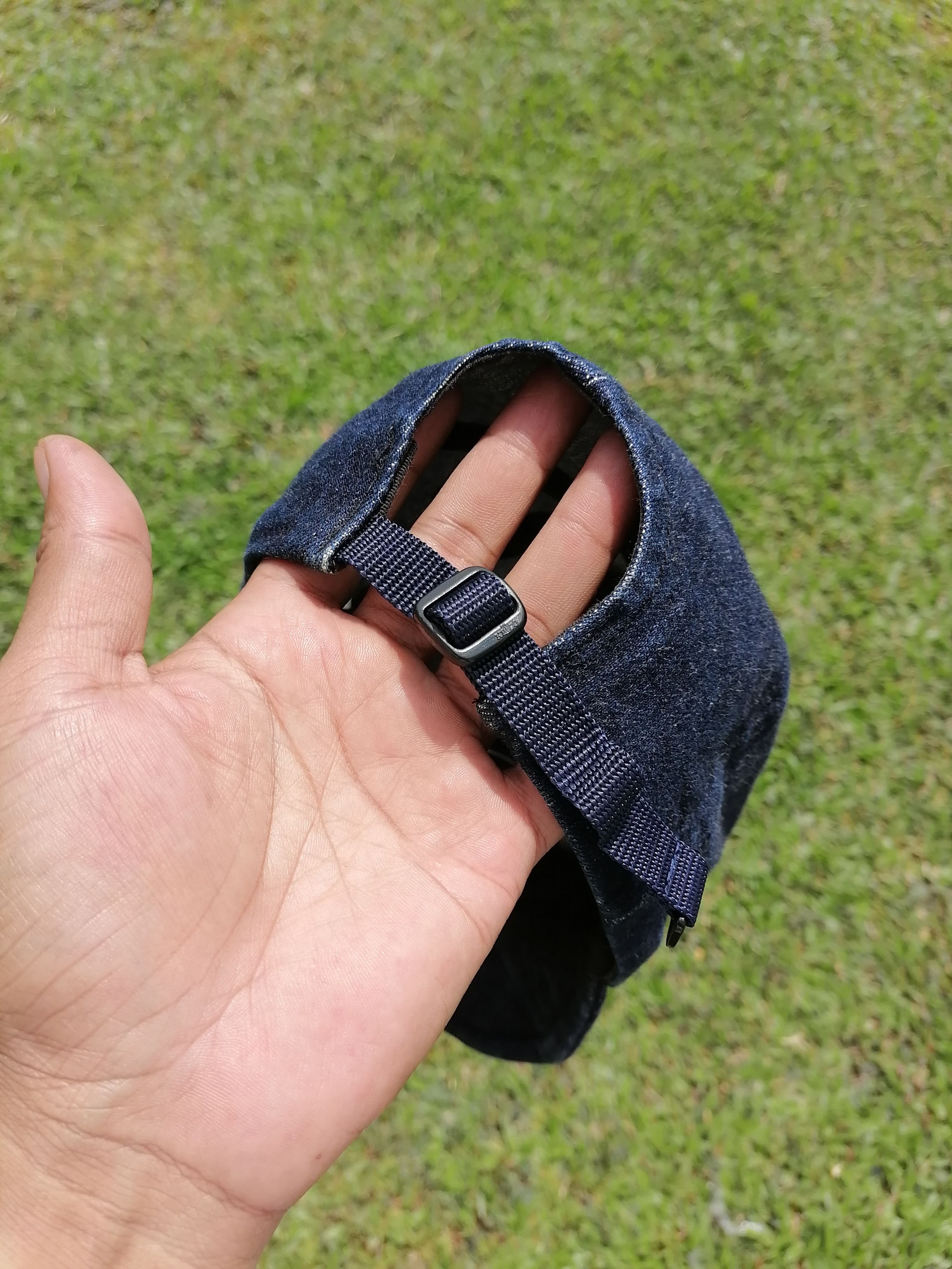 Indigo × Japanese Brand Save Japan Made Indigo Dyed Denim Cap Size ONE SIZE - 4 Thumbnail
